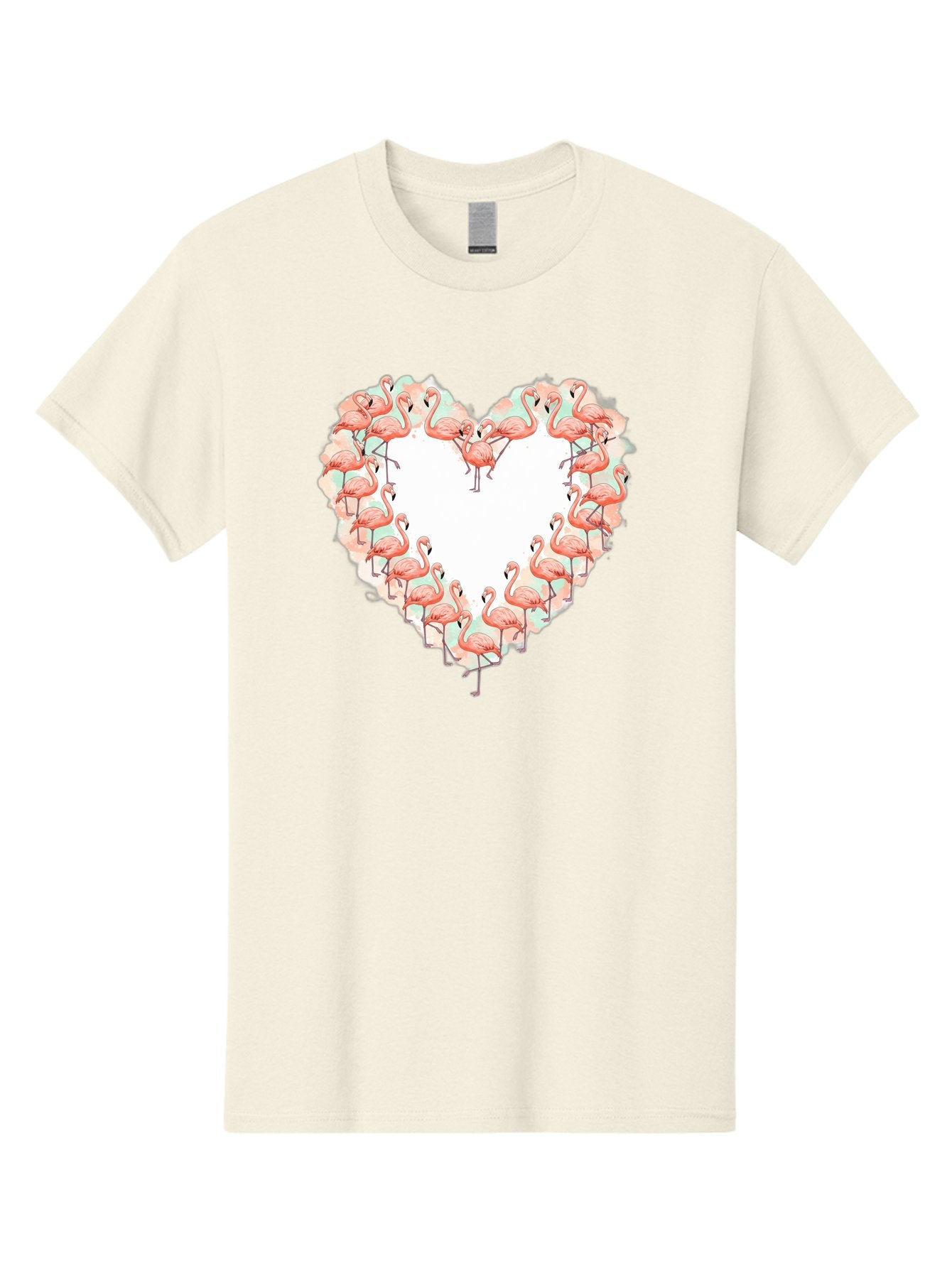 Flamingos-Heart-2 Men'S Graphic Tee, 100% Cotton, Comfortable Casual Summer Wear, Machine Washable, Vintage Camera, Old Camera, Antique Camera, Black Camera, Classic Photography, Photography Equipment, Nostalgic Device, Film Camera, Camera Art Bai860 4