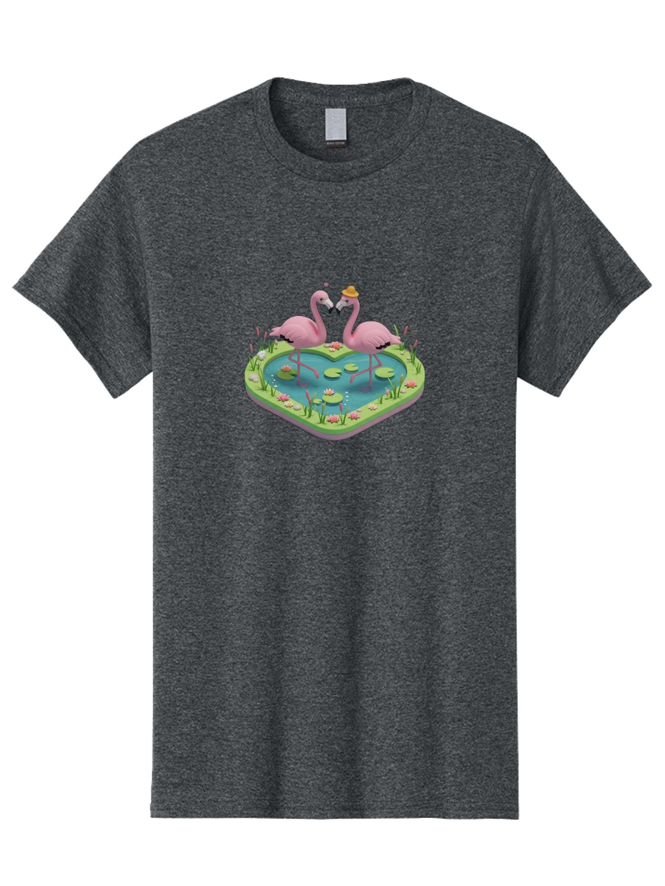 Flamingos-Heart-Pond Men'S Graphic Tee, 100% Cotton, Comfortable Casual Summer Wear, Machine Washable, Vintage Camera, Old Camera, Antique Camera, Black Camera, Classic Photography, Photography Equipment, Nostalgic Device, Film Camera, Bai861 12