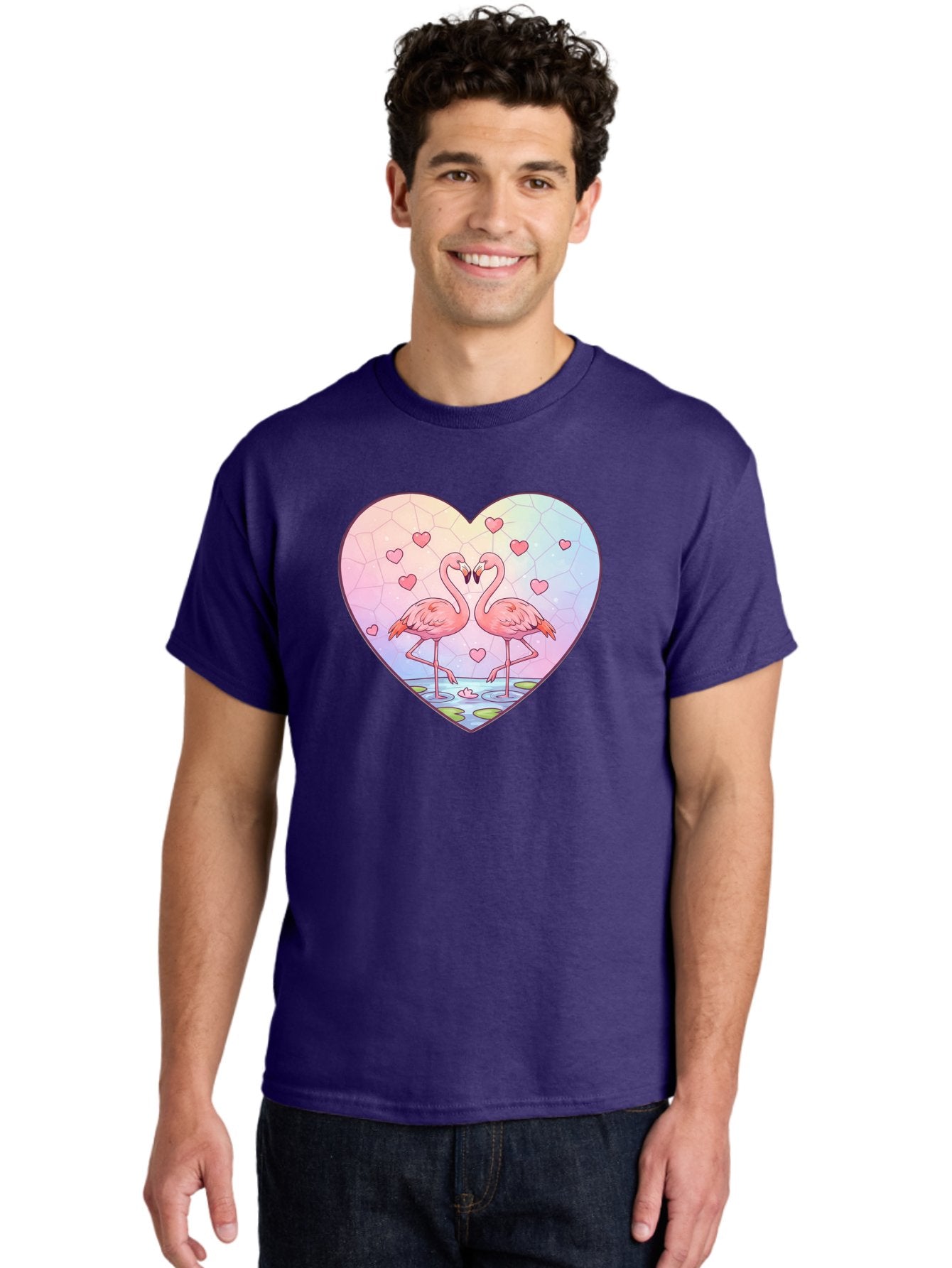 Flamingos-Heart Men'S Graphic Tee, 100% Cotton, Comfortable Casual Summer Wear, Machine Washable, Vintage Camera, Old Camera, Antique Camera, Black Camera, Classic Photography, Photography Equipment, Nostalgic Device, Film Camera, Camera Art Bai862 24