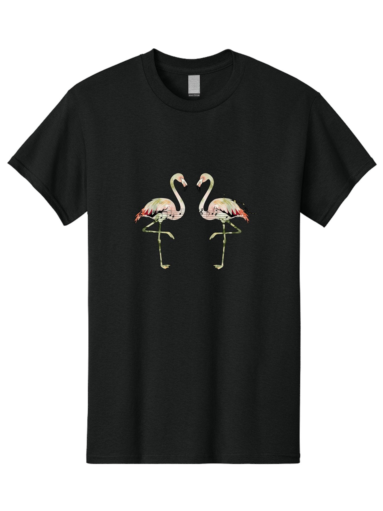 Flamingos-With-Sheet-Music Men'S Graphic Tee, 100% Cotton, Comfortable Casual Summer Wear, Machine Washable, Vintage Camera, Old Camera, Antique Camera, Black Camera, Classic Photography, Photography Equipment, Nostalgic Device, Film Camera, Bai868 8