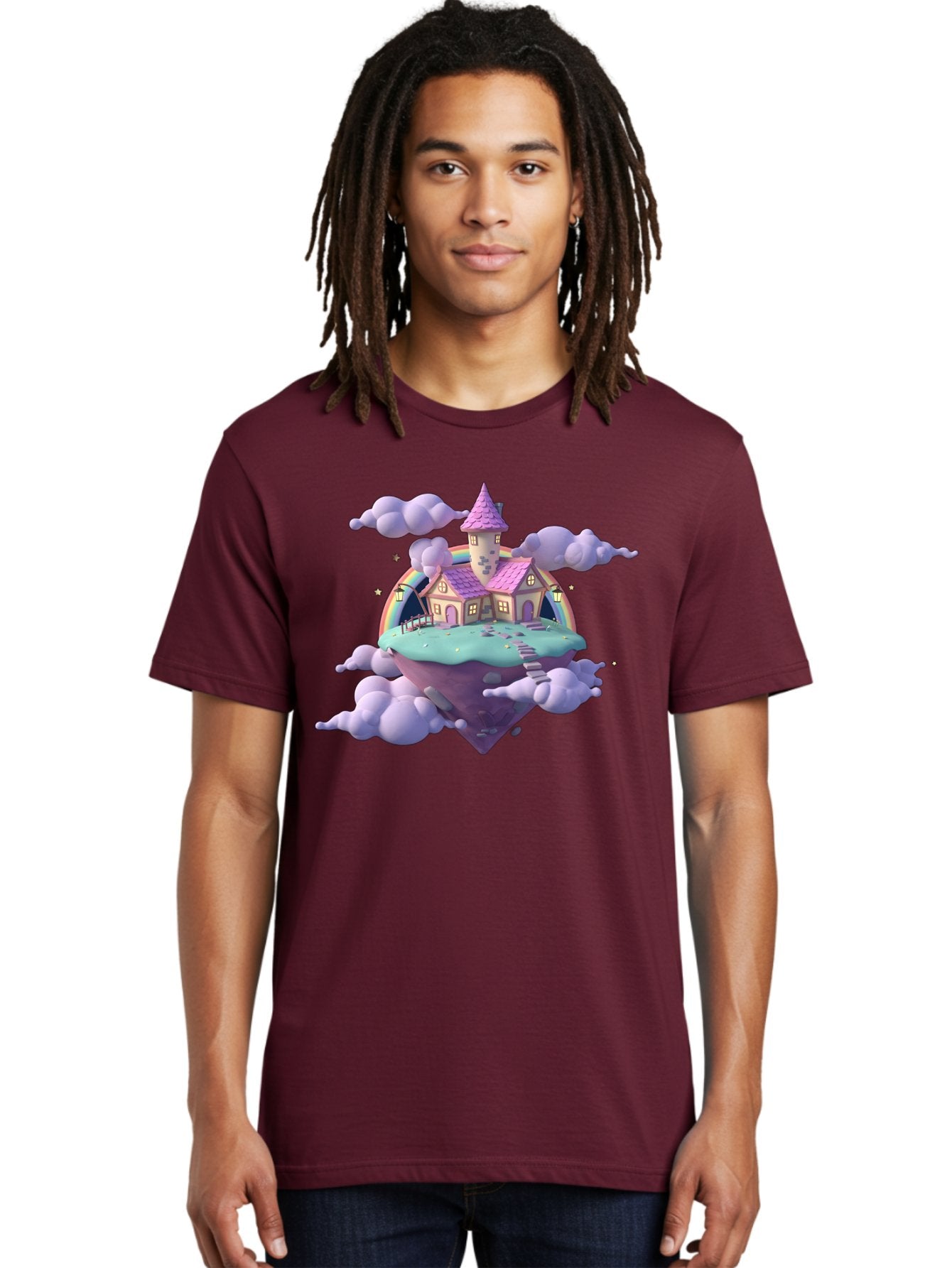 Floating-Castle-1 Men'S Graphic Tee, 100% Cotton, Comfortable Casual Summer Wear, Machine Washable, Vintage Camera, Old Camera, Antique Camera, Black Camera, Classic Photography, Photography Equipment, Nostalgic Device, Film Camera, Camera Art Bai870 19