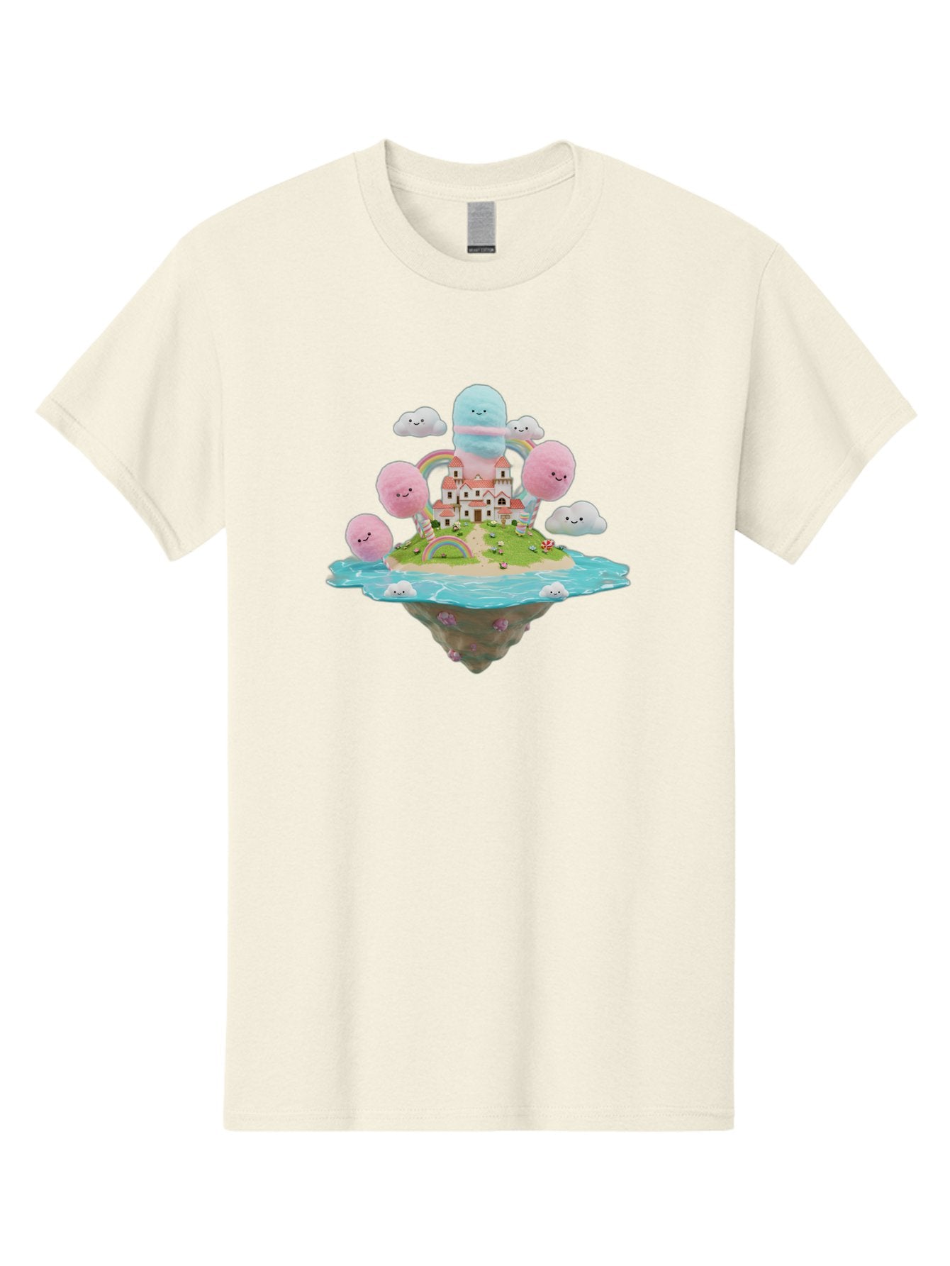 Floating-Castle-With-Smiling-Cotton-Candy-Clouds Men'S Graphic Tee, 100% Cotton, Comfortable Casual Summer Wear, Machine Washable, Vintage Camera, Old Camera, Antique Camera, Black Camera, Classic Photography, Photography Equipment, Bai871 5