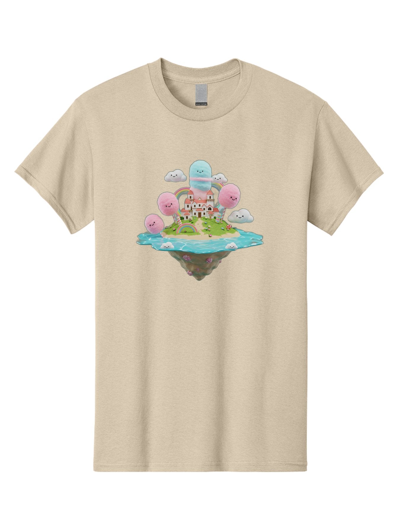 Floating-Castle-With-Smiling-Cotton-Candy-Clouds Men'S Graphic Tee, 100% Cotton, Comfortable Casual Summer Wear, Machine Washable, Vintage Camera, Old Camera, Antique Camera, Black Camera, Classic Photography, Photography Equipment, Bai871 13
