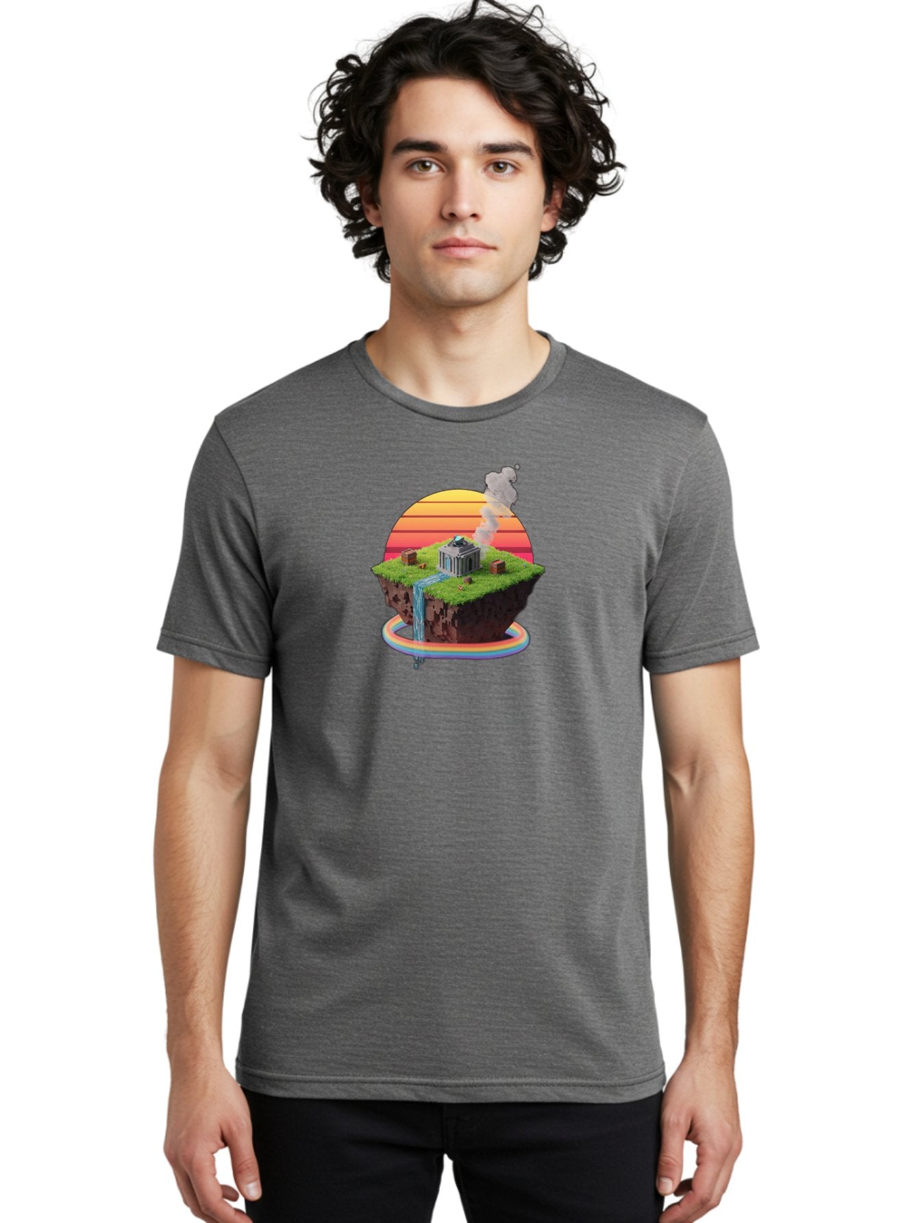 Floating-Island-4 Men'S Graphic Tee, 100% Cotton, Comfortable Casual Summer Wear, Machine Washable, Vintage Camera, Old Camera, Antique Camera, Black Camera, Classic Photography, Photography Equipment, Nostalgic Device, Film Camera, Camera Art Bai878 28