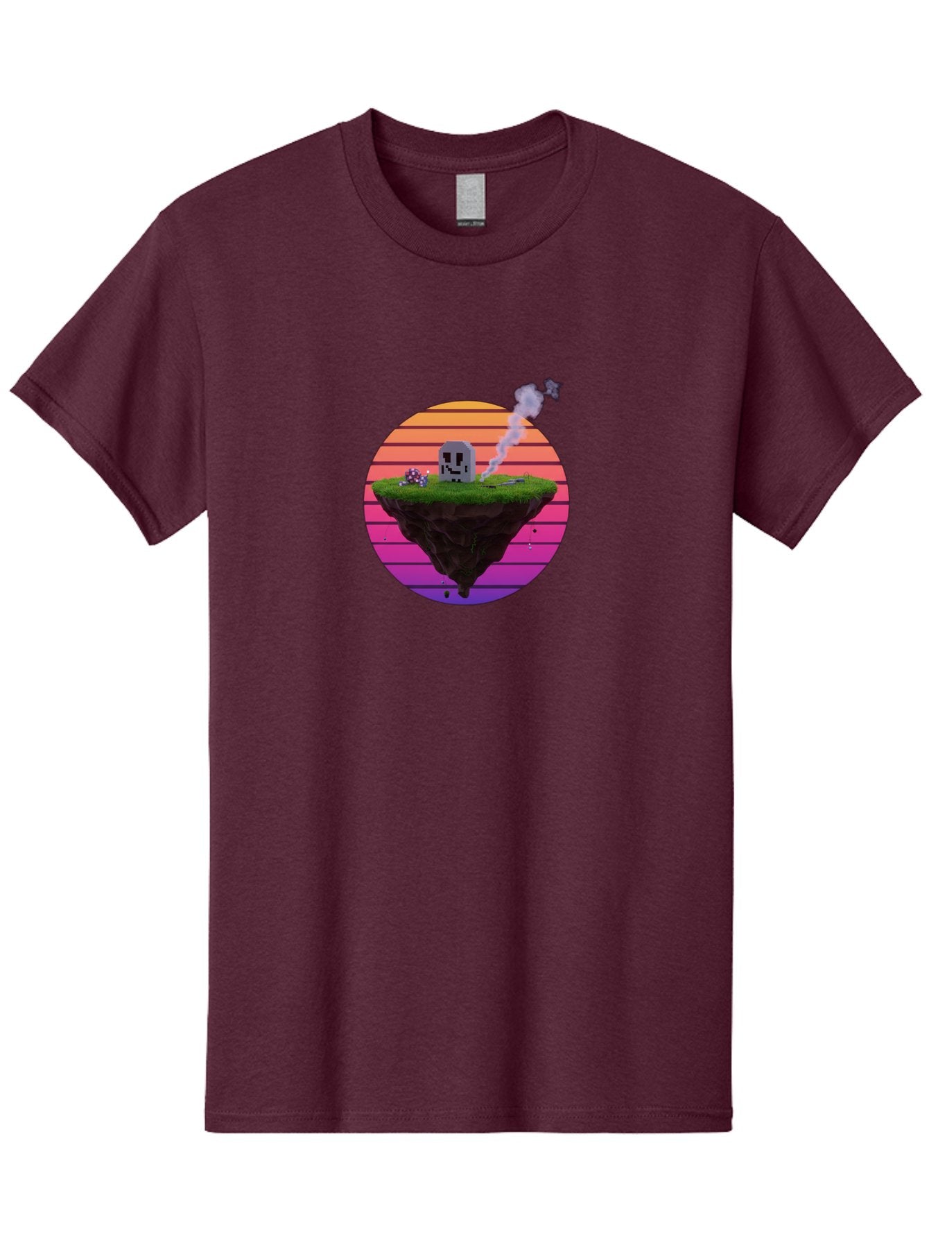 Floating-Island-5 Men'S Graphic Tee, 100% Cotton, Comfortable Casual Summer Wear, Machine Washable, Vintage Camera, Old Camera, Antique Camera, Black Camera, Classic Photography, Photography Equipment, Nostalgic Device, Film Camera, Camera Art Bai879 4