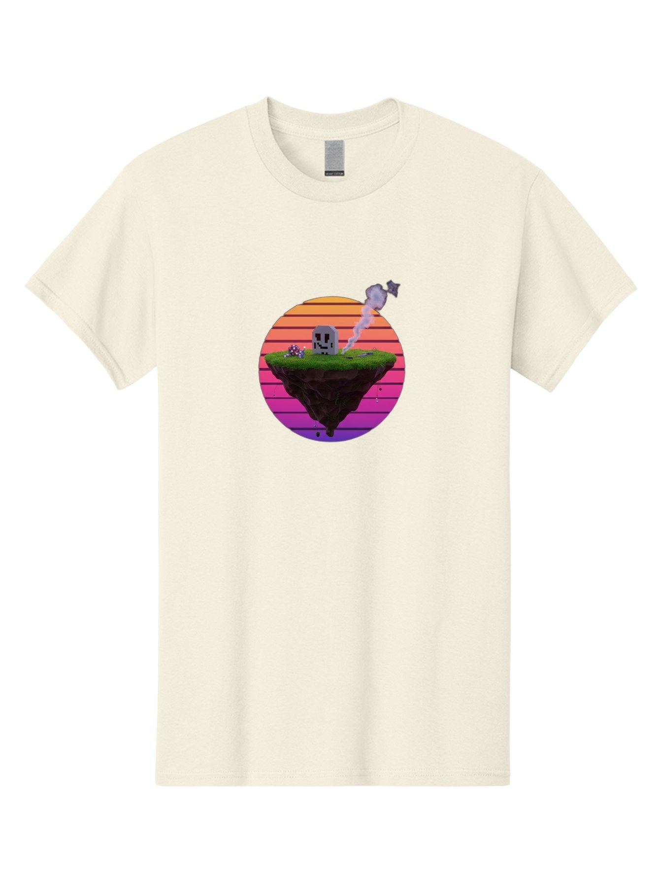 Floating-Island-5 Men'S Graphic Tee, 100% Cotton, Comfortable Casual Summer Wear, Machine Washable, Vintage Camera, Old Camera, Antique Camera, Black Camera, Classic Photography, Photography Equipment, Nostalgic Device, Film Camera, Camera Art Bai879 3