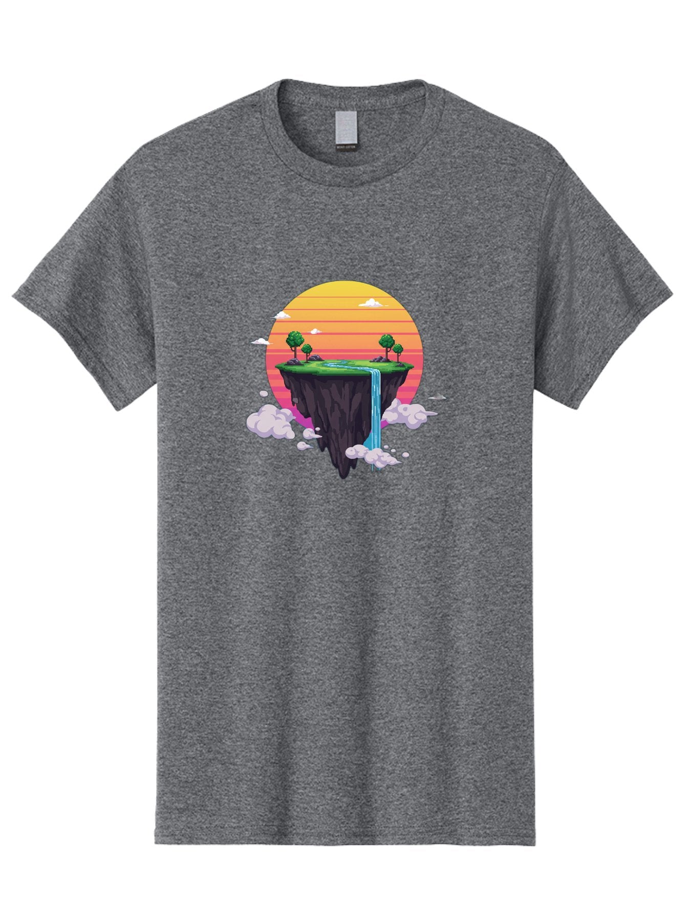 Floating-Island-6 Men'S Graphic Tee, 100% Cotton, Comfortable Casual Summer Wear, Machine Washable, Vintage Camera, Old Camera, Antique Camera, Black Camera, Classic Photography, Photography Equipment, Nostalgic Device, Film Camera, Camera Art Bai880 8