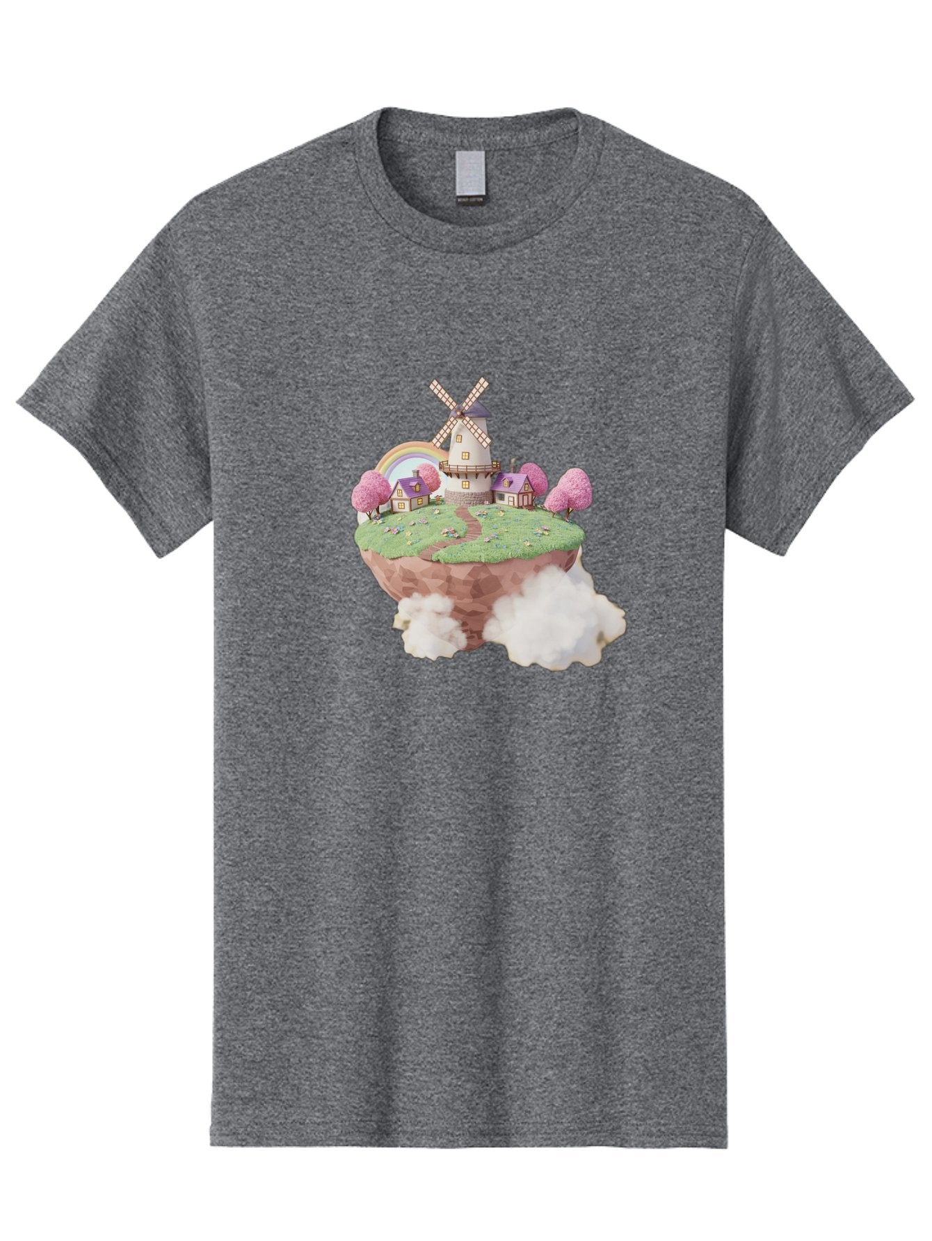 Floating-Island-Windmill Men'S Graphic Tee, 100% Cotton, Comfortable Casual Summer Wear, Machine Washable, Vintage Camera, Old Camera, Antique Camera, Black Camera, Classic Photography, Photography Equipment, Nostalgic Device, Film Camera, Bai883 11