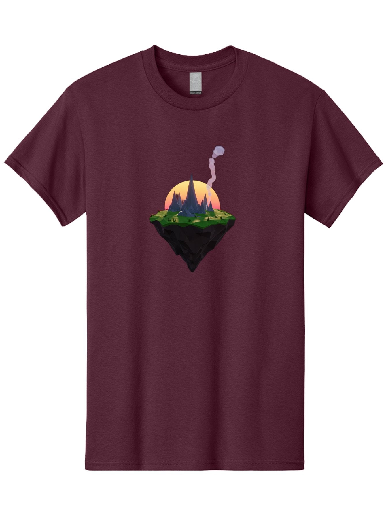 Floating-Island-With-Castle Men'S Graphic Tee, 100% Cotton, Comfortable Casual Summer Wear, Machine Washable, Vintage Camera, Old Camera, Antique Camera, Black Camera, Classic Photography, Photography Equipment, Nostalgic Device, Film Camera, Bai884 13