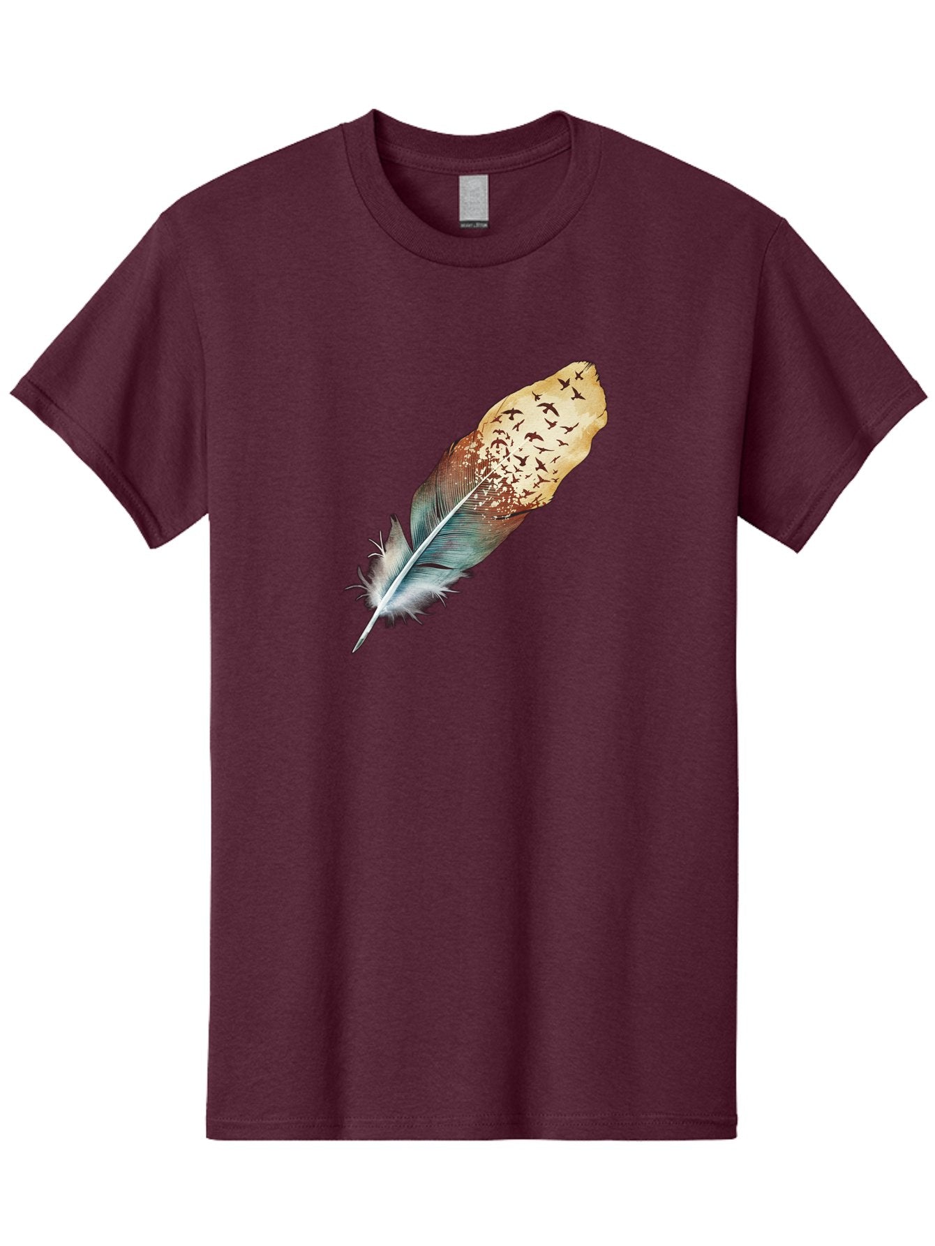 Flock-Of-Birds-Feather Men'S Graphic Tee, 100% Cotton, Comfortable Casual Summer Wear, Machine Washable, Vintage Camera, Old Camera, Antique Camera, Black Camera, Classic Photography, Photography Equipment, Nostalgic Device, Film Camera, Bai892 7