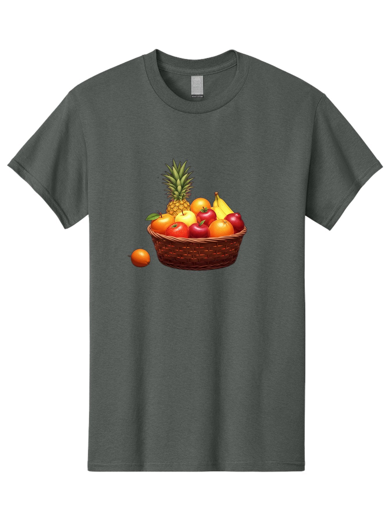 Fruit-Basket-1 Men'S Graphic Tee, 100% Cotton, Comfortable Casual Summer Wear, Machine Washable, Vintage Camera, Old Camera, Antique Camera, Black Camera, Classic Photography, Photography Equipment, Nostalgic Device, Film Camera, Camera Art Bai898 3