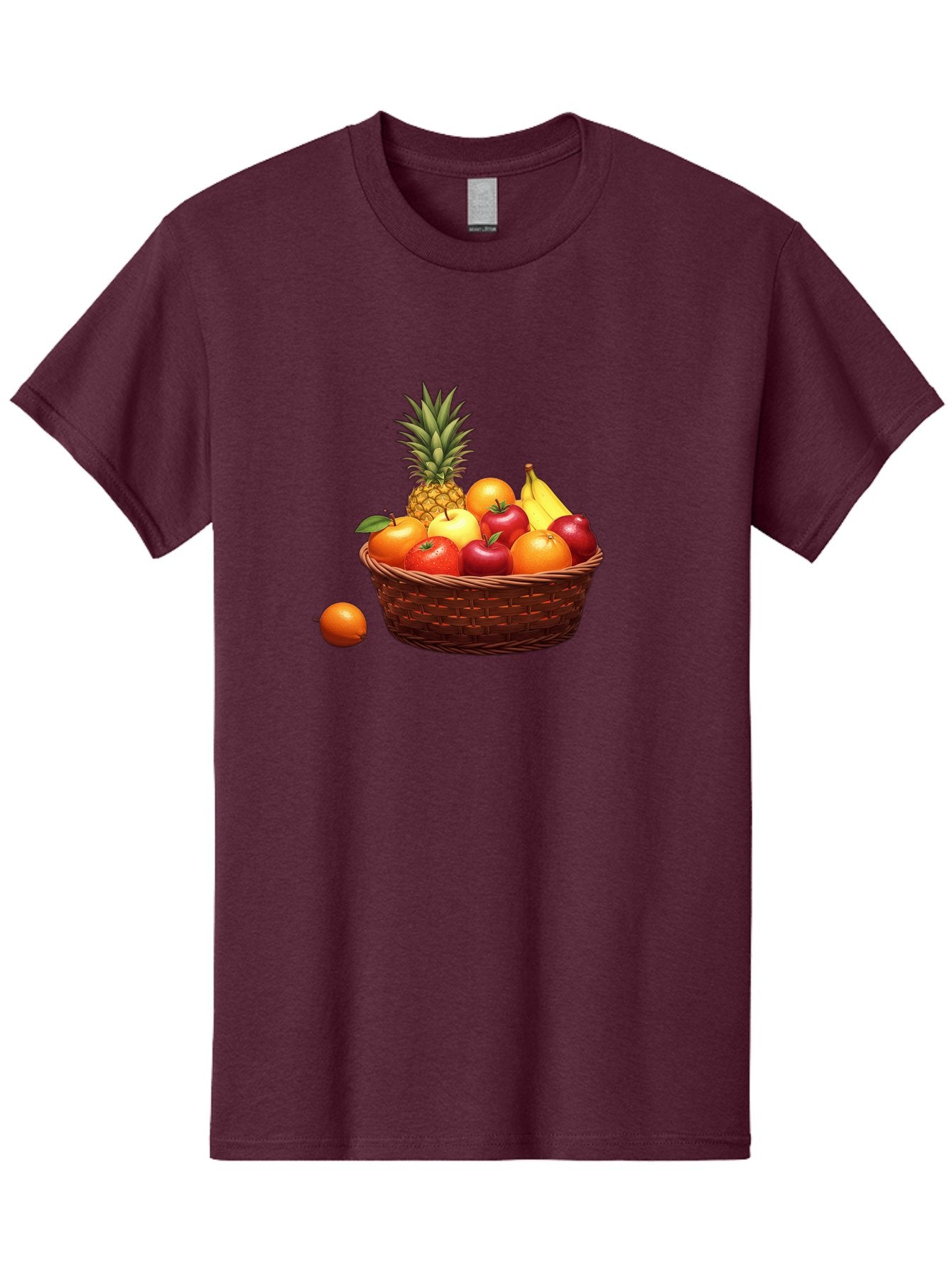 Fruit-Basket-1 Men'S Graphic Tee, 100% Cotton, Comfortable Casual Summer Wear, Machine Washable, Vintage Camera, Old Camera, Antique Camera, Black Camera, Classic Photography, Photography Equipment, Nostalgic Device, Film Camera, Camera Art Bai898 10