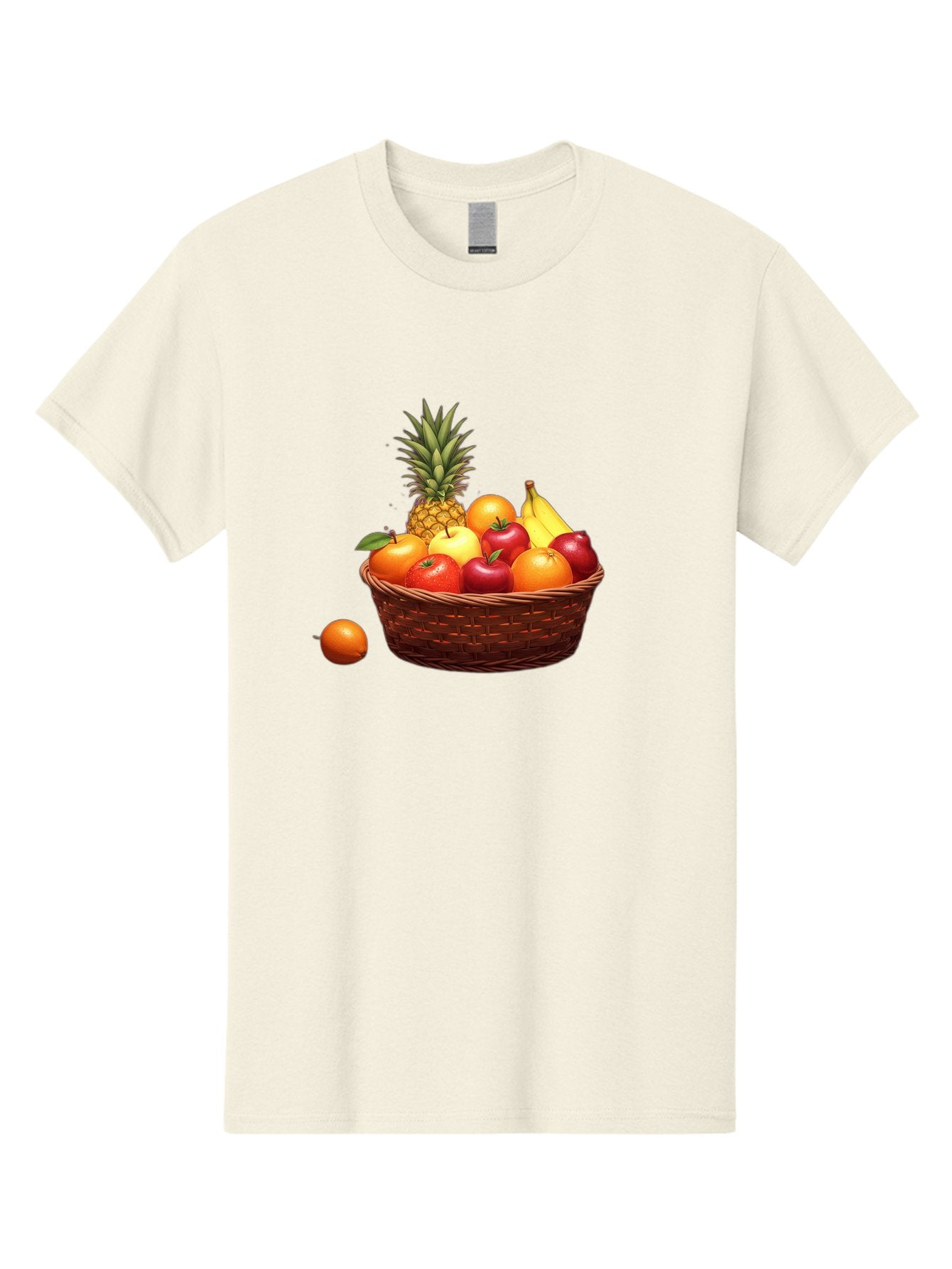 Fruit-Basket-1 Men'S Graphic Tee, 100% Cotton, Comfortable Casual Summer Wear, Machine Washable, Vintage Camera, Old Camera, Antique Camera, Black Camera, Classic Photography, Photography Equipment, Nostalgic Device, Film Camera, Camera Art Bai898