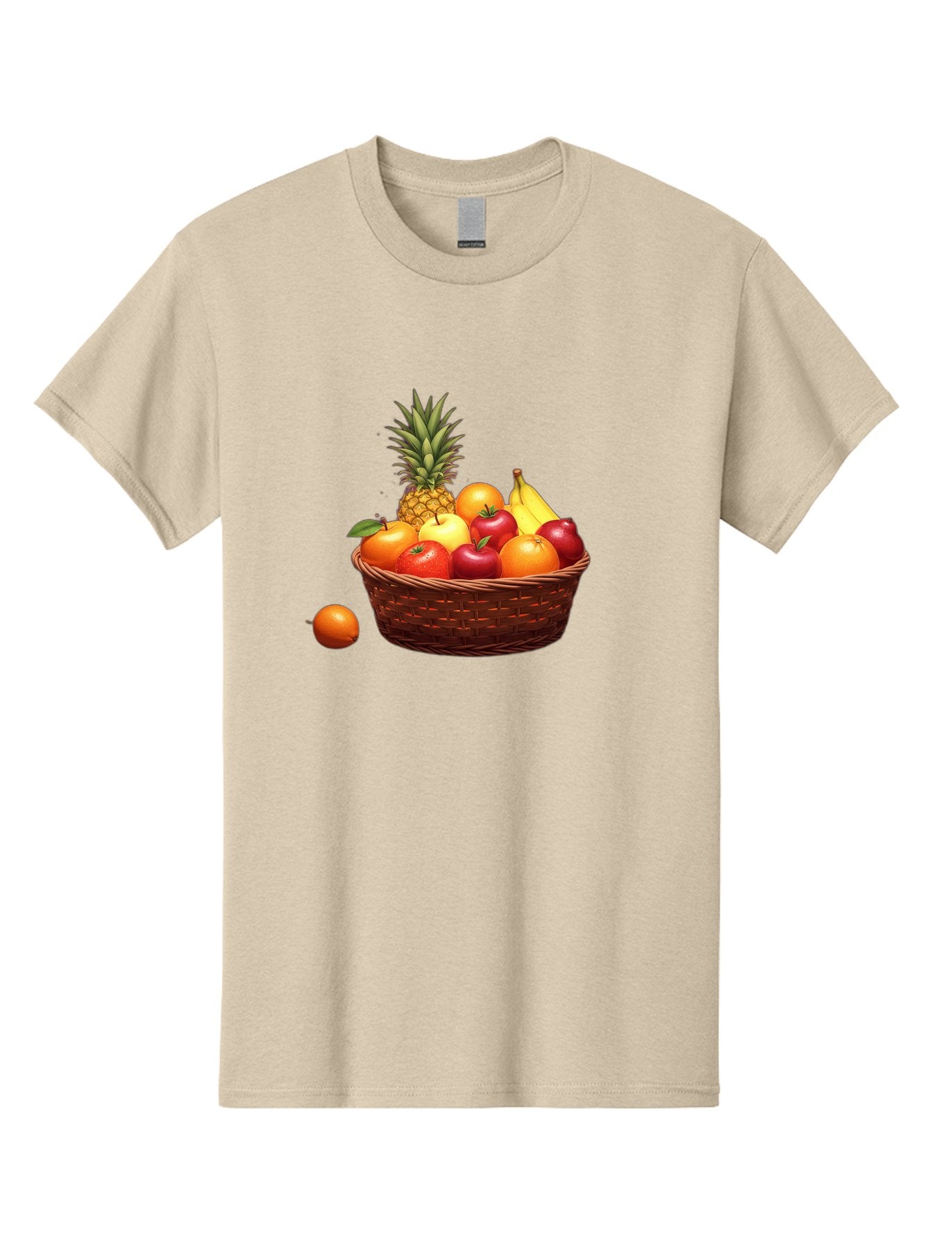 Fruit-Basket-1 Men'S Graphic Tee, 100% Cotton, Comfortable Casual Summer Wear, Machine Washable, Vintage Camera, Old Camera, Antique Camera, Black Camera, Classic Photography, Photography Equipment, Nostalgic Device, Film Camera, Camera Art Bai898 8
