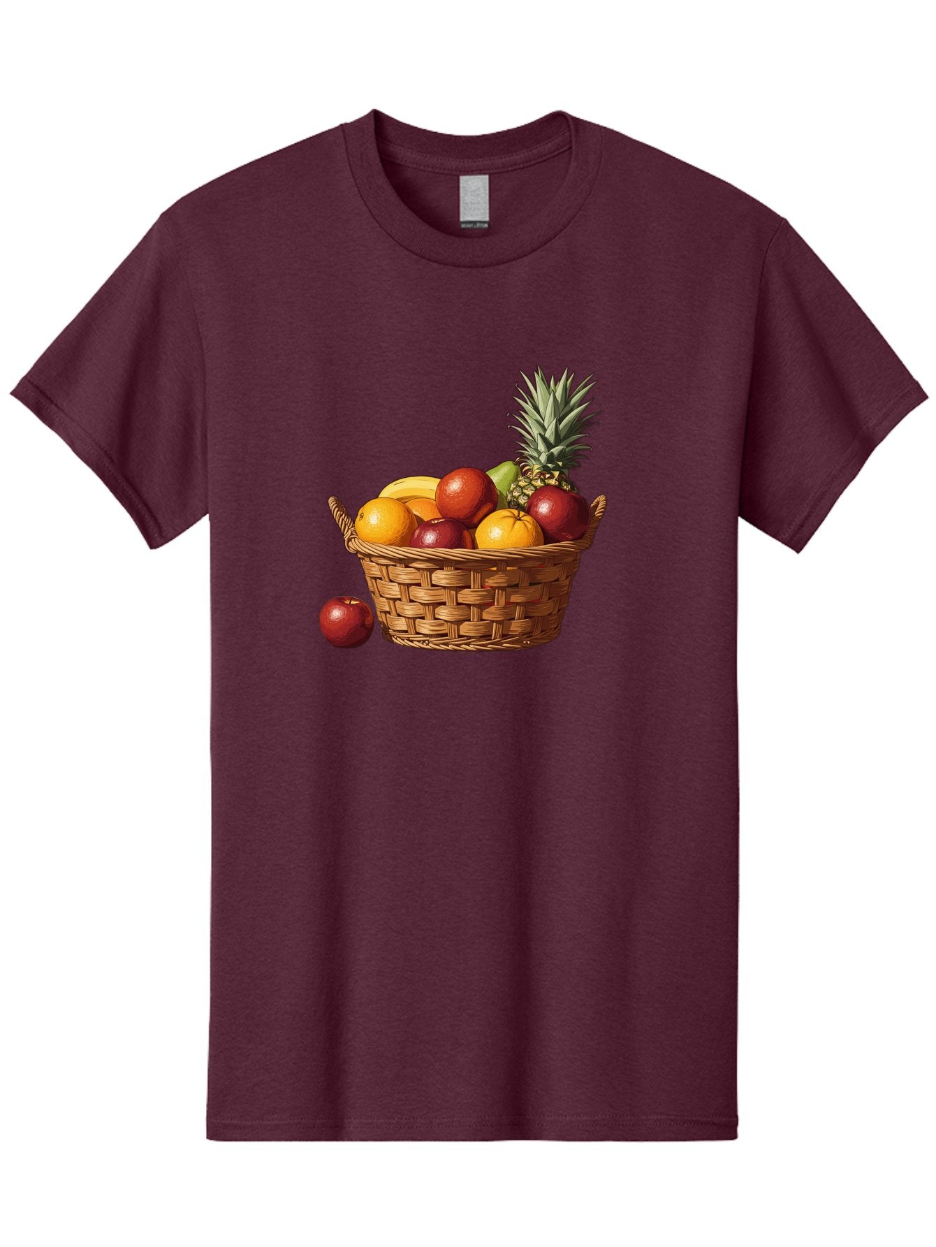 Fruit-Basket-10 Men'S Graphic Tee, 100% Cotton, Comfortable Casual Summer Wear, Machine Washable, Vintage Camera, Old Camera, Antique Camera, Black Camera, Classic Photography, Photography Equipment, Nostalgic Device, Film Camera, Camera Art Bai899 6