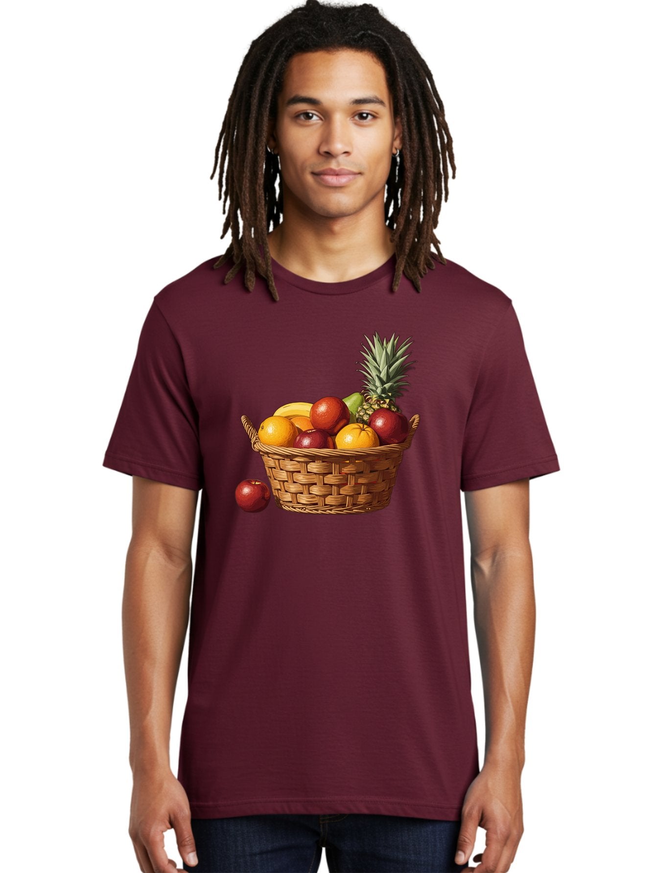Fruit-Basket-10 Men'S Graphic Tee, 100% Cotton, Comfortable Casual Summer Wear, Machine Washable, Vintage Camera, Old Camera, Antique Camera, Black Camera, Classic Photography, Photography Equipment, Nostalgic Device, Film Camera, Camera Art Bai899 24