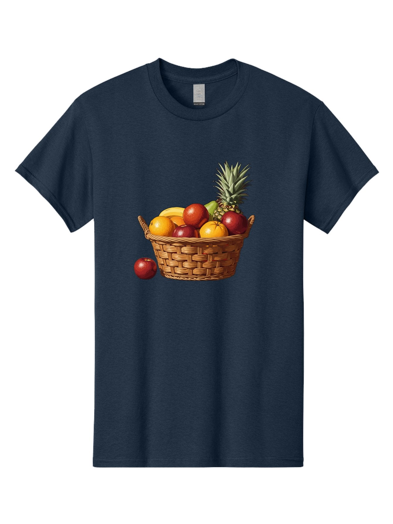 Fruit-Basket-10 Men'S Graphic Tee, 100% Cotton, Comfortable Casual Summer Wear, Machine Washable, Vintage Camera, Old Camera, Antique Camera, Black Camera, Classic Photography, Photography Equipment, Nostalgic Device, Film Camera, Camera Art Bai899 9