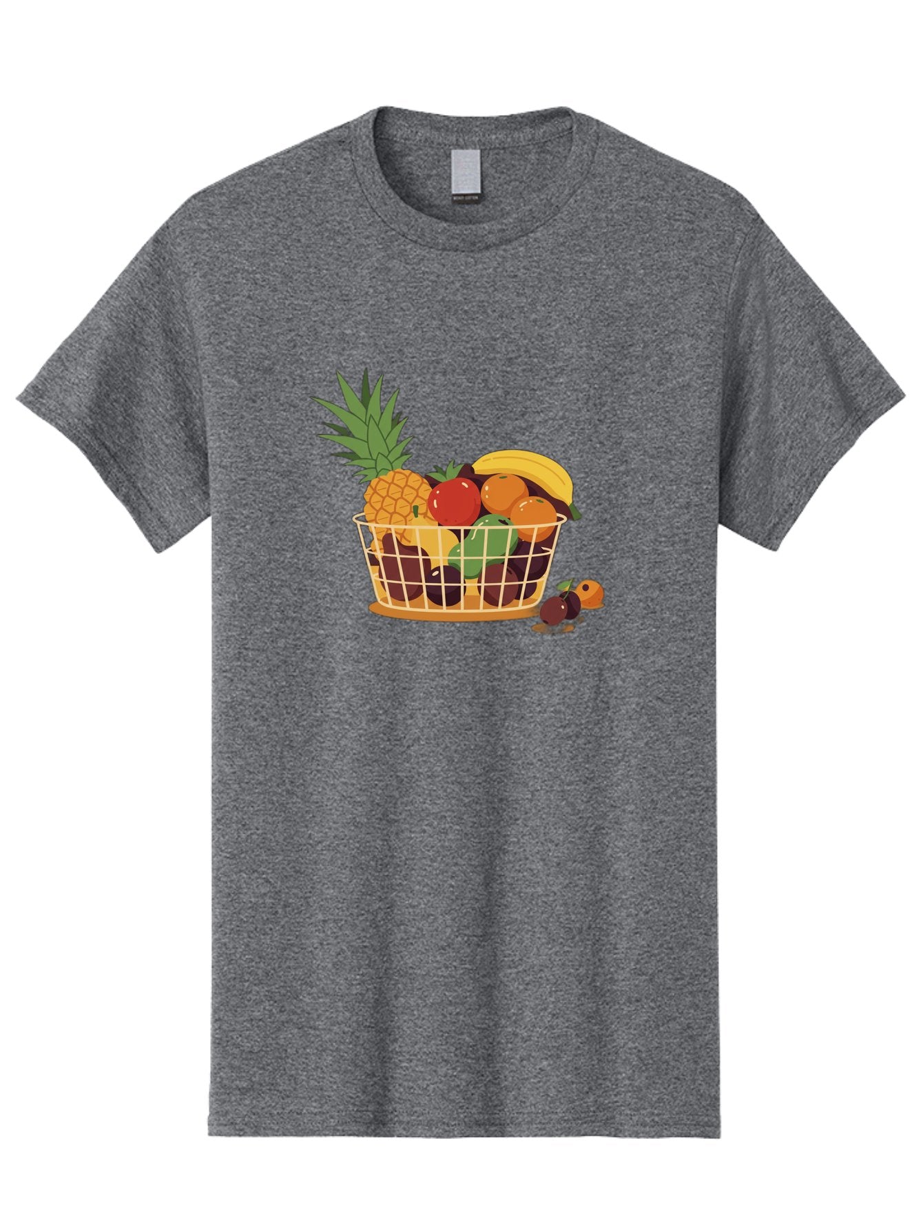 Fruit-Basket-11 Men'S Graphic Tee, 100% Cotton, Comfortable Casual Summer Wear, Machine Washable, Vintage Camera, Old Camera, Antique Camera, Black Camera, Classic Photography, Photography Equipment, Nostalgic Device, Film Camera, Camera Art Bai900