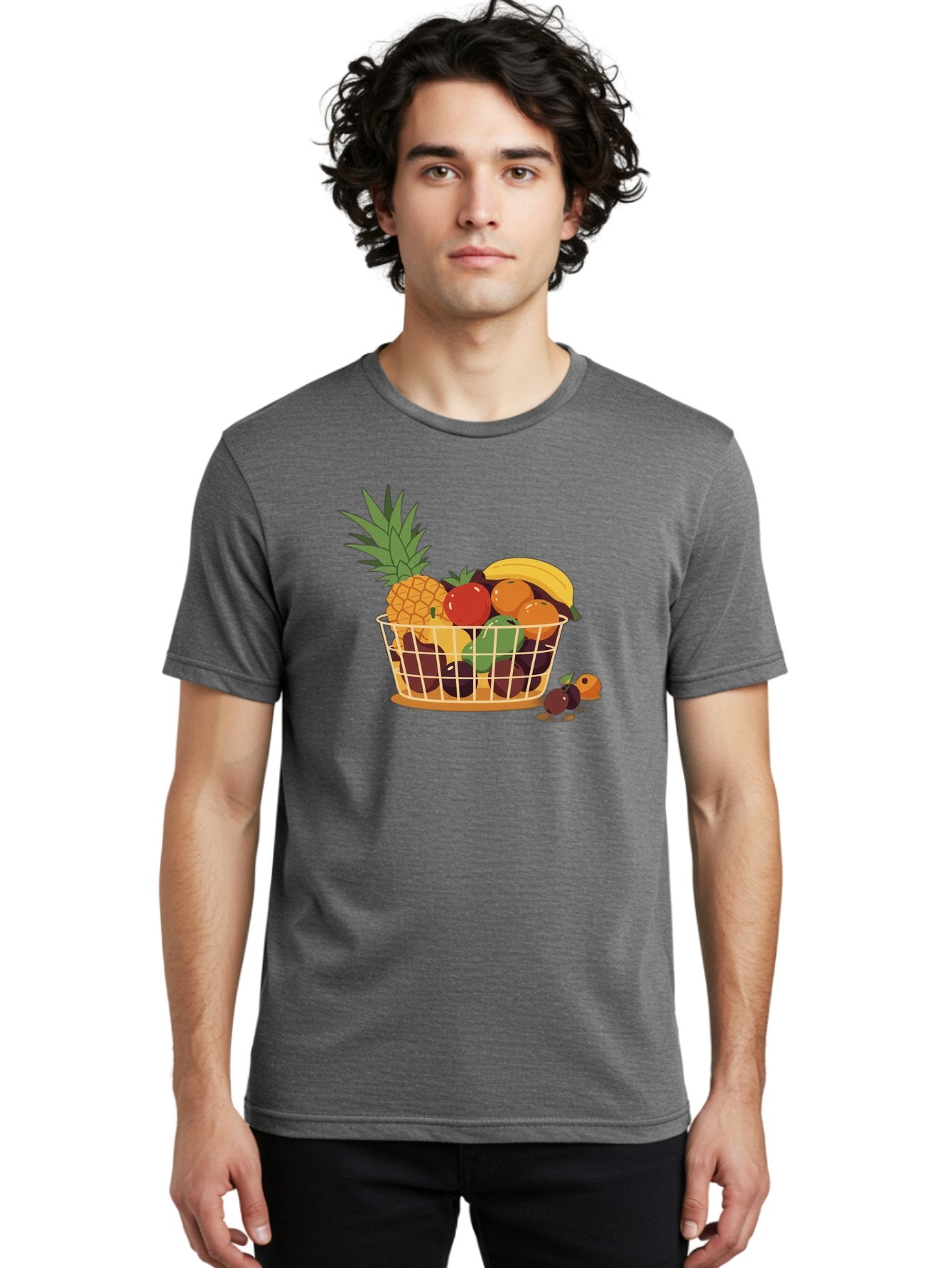 Fruit-Basket-11 Men'S Graphic Tee, 100% Cotton, Comfortable Casual Summer Wear, Machine Washable, Vintage Camera, Old Camera, Antique Camera, Black Camera, Classic Photography, Photography Equipment, Nostalgic Device, Film Camera, Camera Art Bai900 21