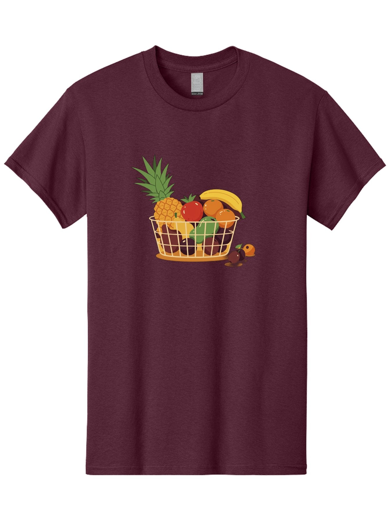 Fruit-Basket-11 Men'S Graphic Tee, 100% Cotton, Comfortable Casual Summer Wear, Machine Washable, Vintage Camera, Old Camera, Antique Camera, Black Camera, Classic Photography, Photography Equipment, Nostalgic Device, Film Camera, Camera Art Bai900