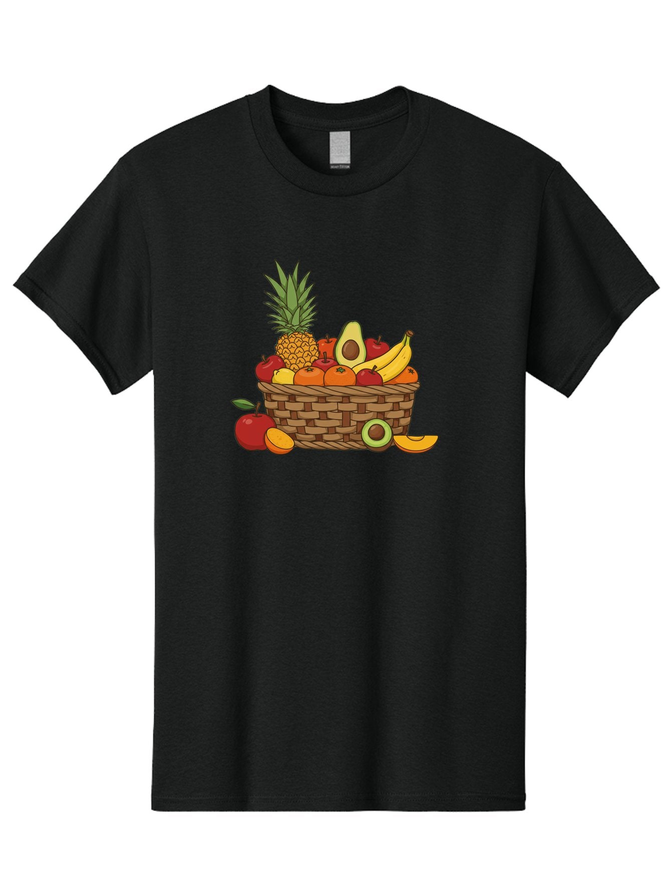 Fruit-Basket-12 Men'S Graphic Tee, 100% Cotton, Comfortable Casual Summer Wear, Machine Washable, Vintage Camera, Old Camera, Antique Camera, Black Camera, Classic Photography, Photography Equipment, Nostalgic Device, Film Camera, Camera Art Bai901