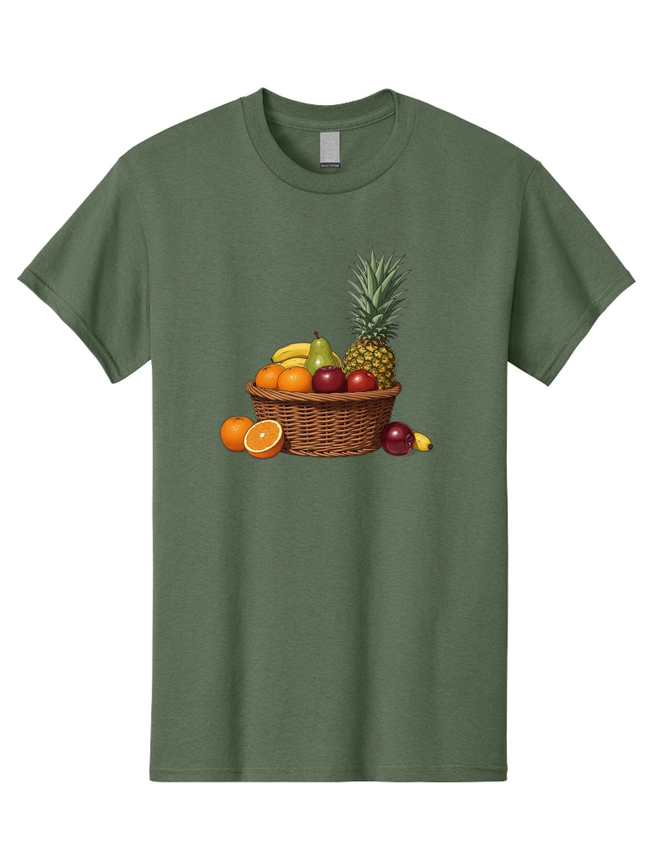 Fruit-Basket-13 Men'S Graphic Tee, 100% Cotton, Comfortable Casual Summer Wear, Machine Washable, Vintage Camera, Old Camera, Antique Camera, Black Camera, Classic Photography, Photography Equipment, Nostalgic Device, Film Camera, Camera Art Bai902 4