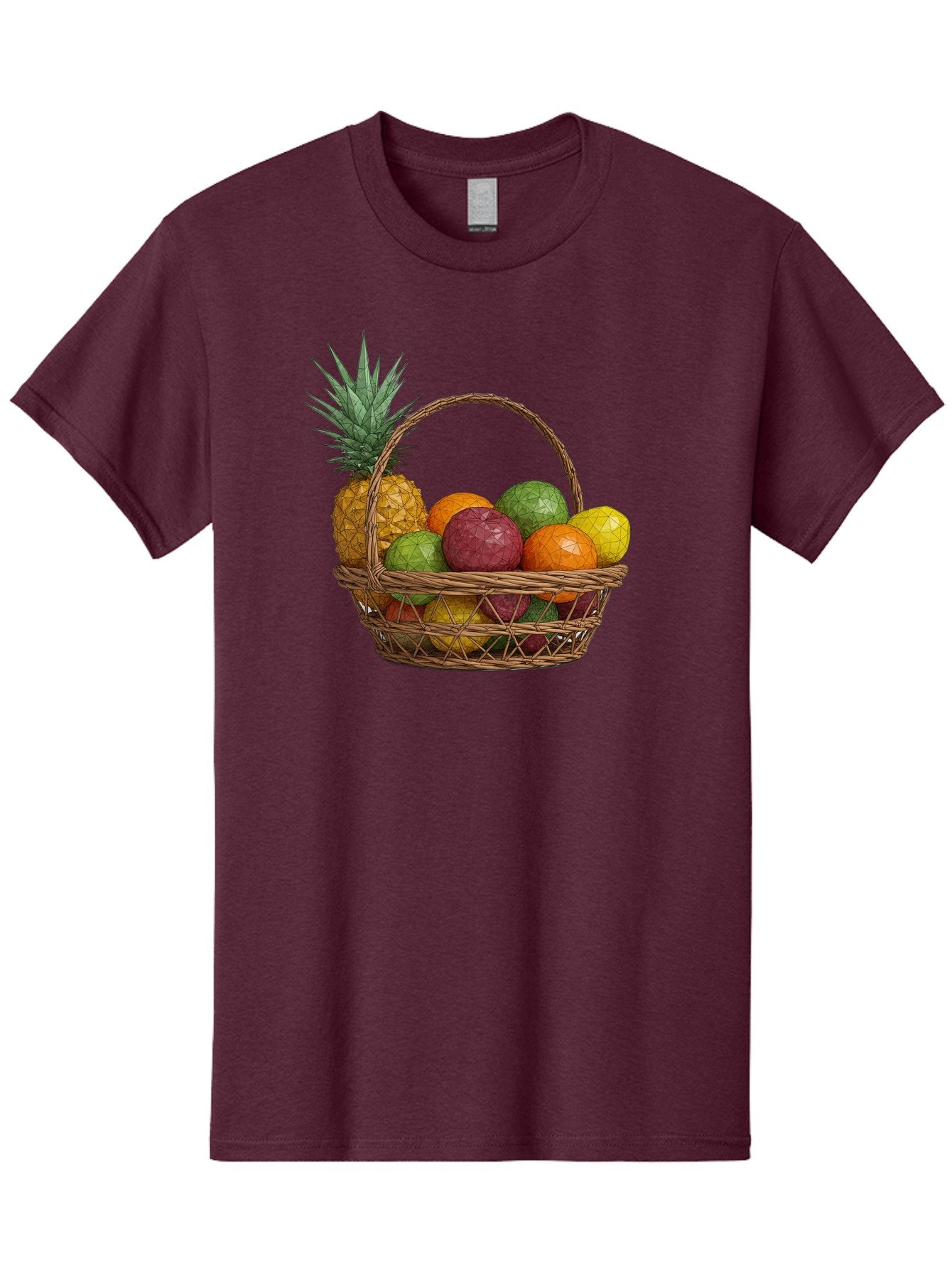 Fruit-Basket-14 Men'S Graphic Tee, 100% Cotton, Comfortable Casual Summer Wear, Machine Washable, Vintage Camera, Old Camera, Antique Camera, Black Camera, Classic Photography, Photography Equipment, Nostalgic Device, Film Camera, Camera Art Bai903 4
