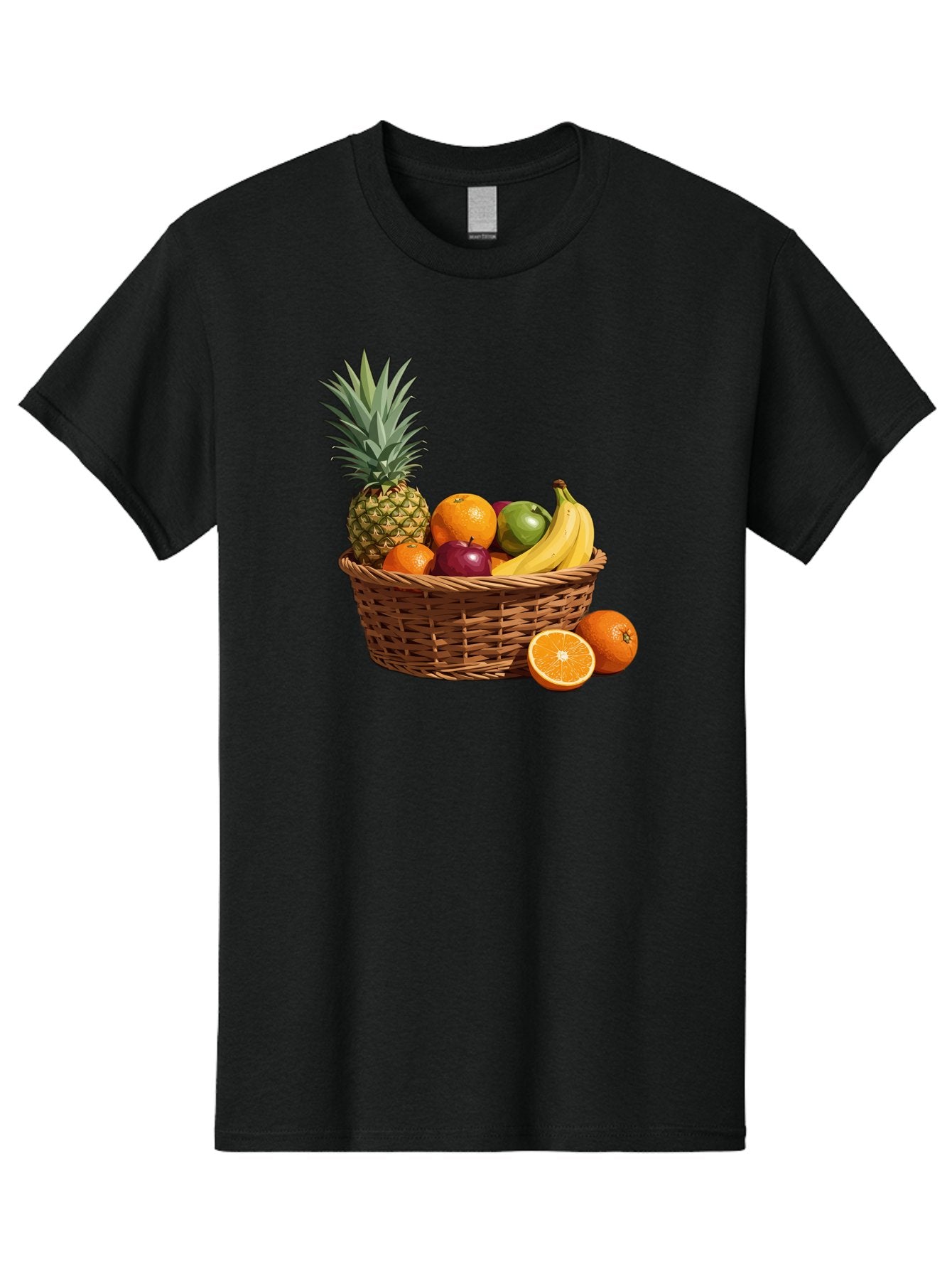 Fruit-Basket-15 Men'S Graphic Tee, 100% Cotton, Comfortable Casual Summer Wear, Machine Washable, Vintage Camera, Old Camera, Antique Camera, Black Camera, Classic Photography, Photography Equipment, Nostalgic Device, Film Camera, Camera Art Bai904