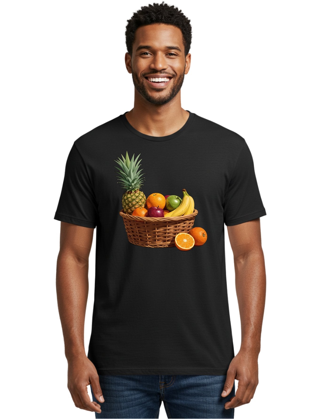 Fruit-Basket-15 Men'S Graphic Tee, 100% Cotton, Comfortable Casual Summer Wear, Machine Washable, Vintage Camera, Old Camera, Antique Camera, Black Camera, Classic Photography, Photography Equipment, Nostalgic Device, Film Camera, Camera Art Bai904 19