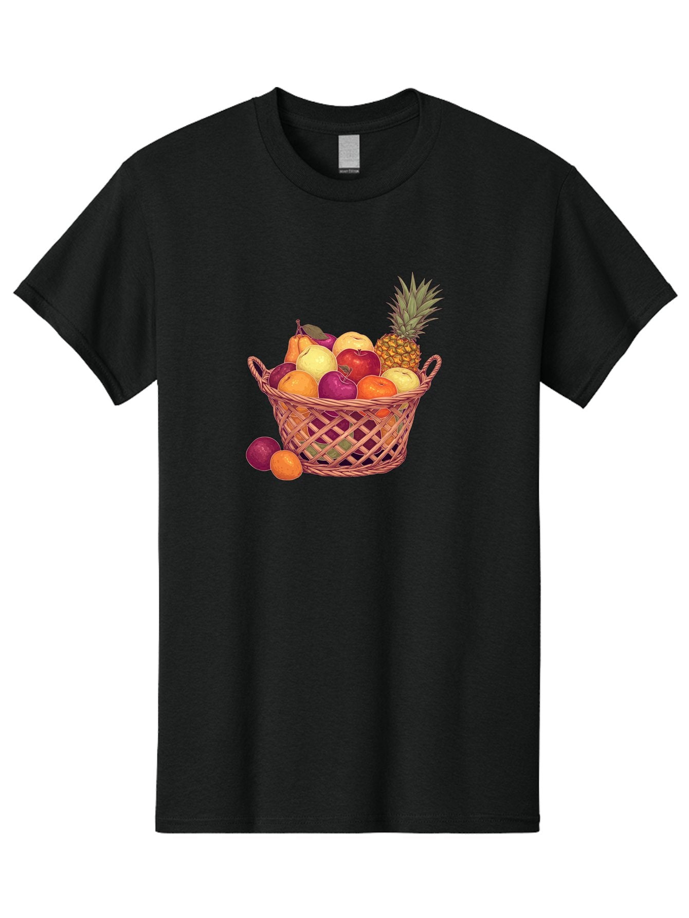 Fruit-Basket-2 Men'S Graphic Tee, 100% Cotton, Comfortable Casual Summer Wear, Machine Washable, Vintage Camera, Old Camera, Antique Camera, Black Camera, Classic Photography, Photography Equipment, Nostalgic Device, Film Camera, Camera Art Bai909 11