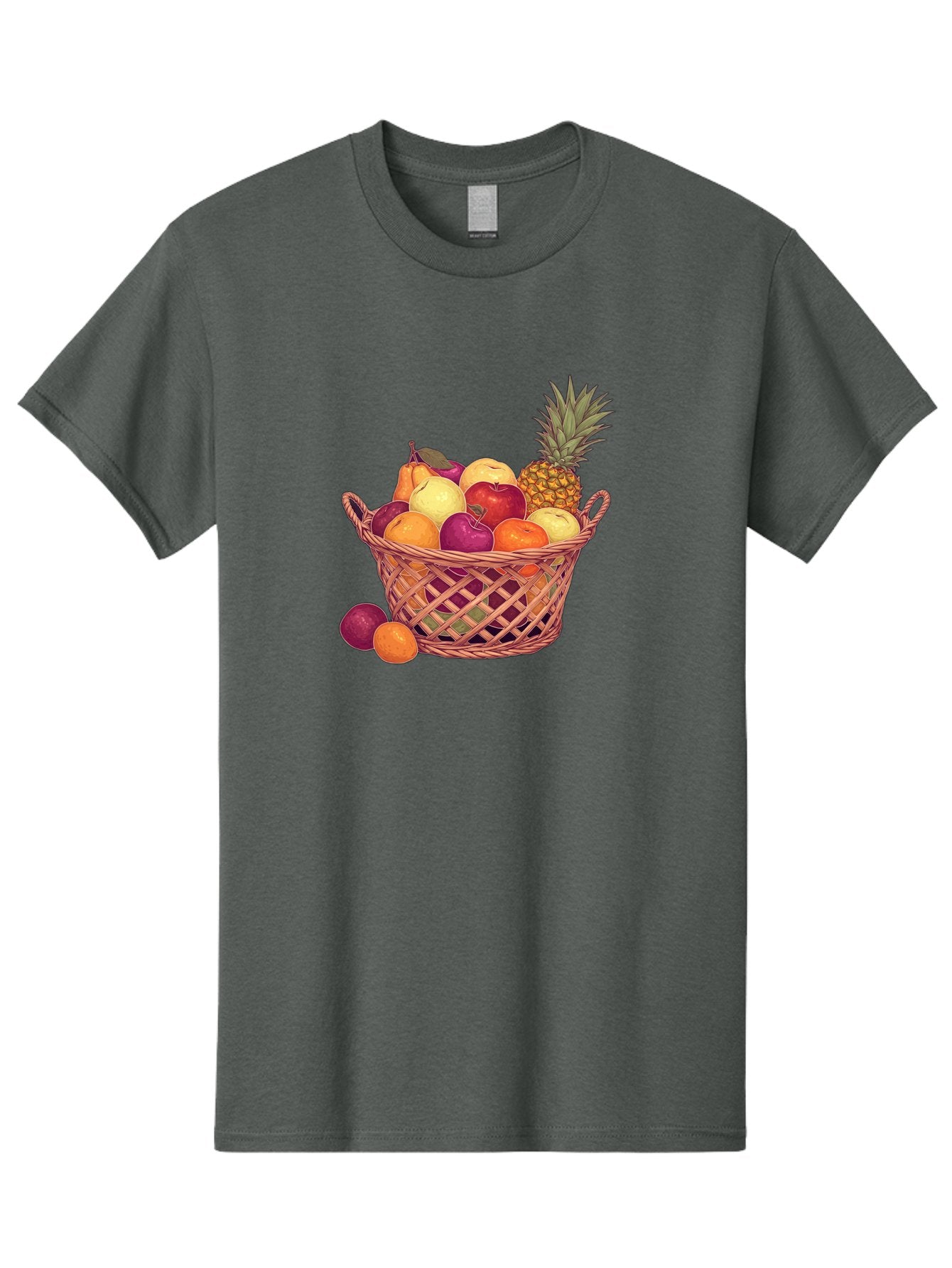 Fruit-Basket-2 Men'S Graphic Tee, 100% Cotton, Comfortable Casual Summer Wear, Machine Washable, Vintage Camera, Old Camera, Antique Camera, Black Camera, Classic Photography, Photography Equipment, Nostalgic Device, Film Camera, Camera Art Bai909 12