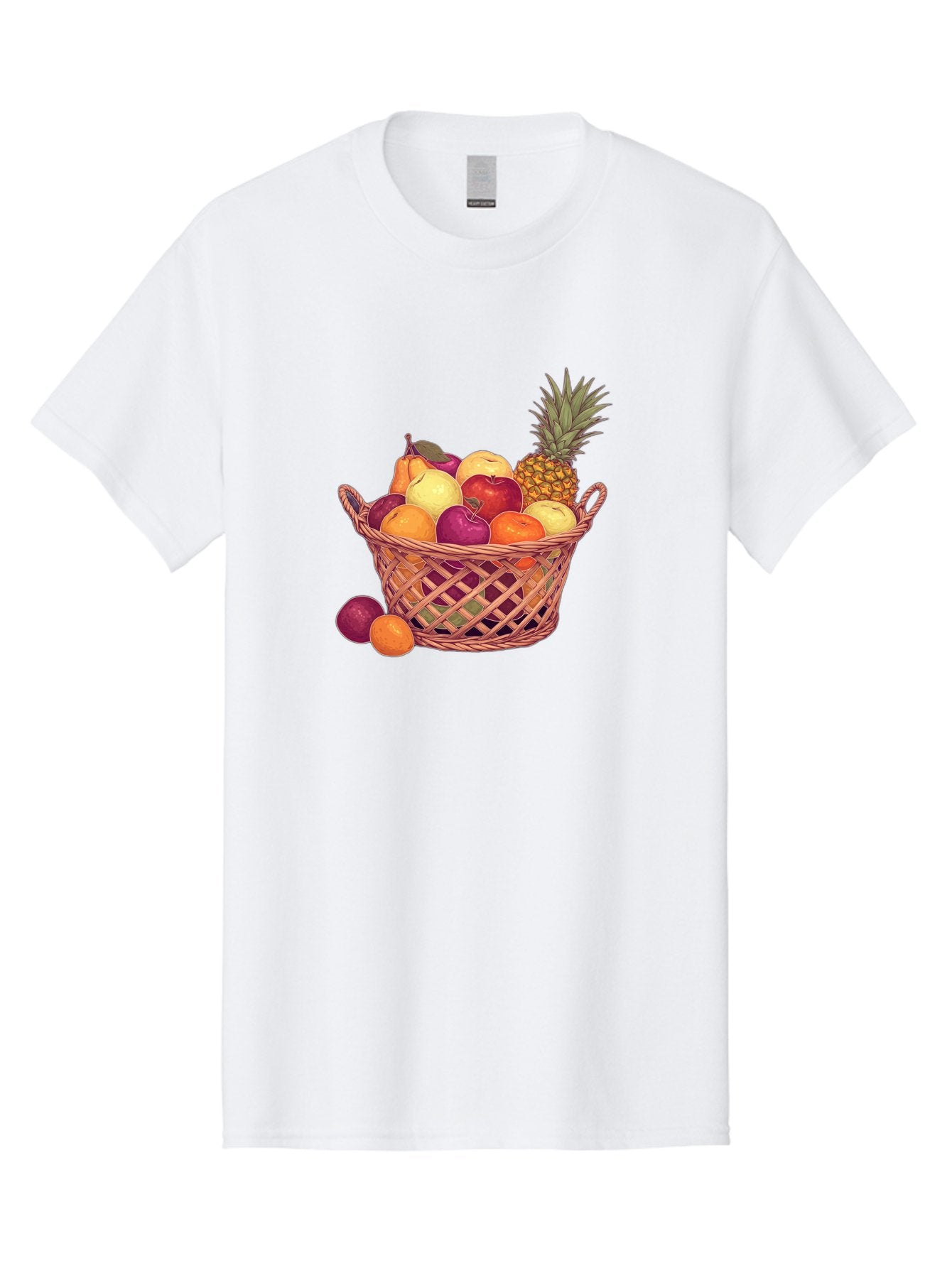 Fruit-Basket-2 Men'S Graphic Tee, 100% Cotton, Comfortable Casual Summer Wear, Machine Washable, Vintage Camera, Old Camera, Antique Camera, Black Camera, Classic Photography, Photography Equipment, Nostalgic Device, Film Camera, Camera Art Bai909 7