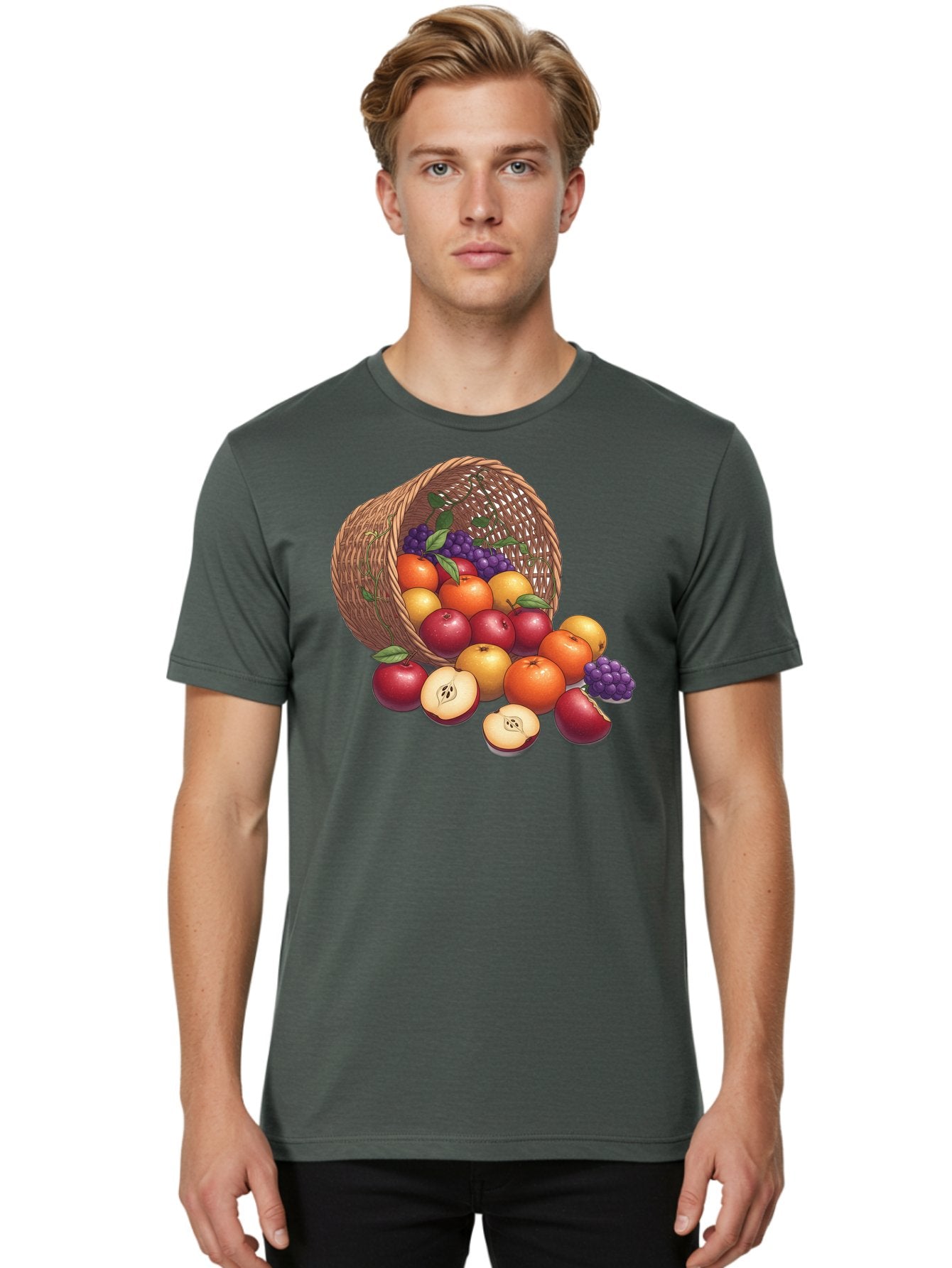 Fruit-Basket-21 Men'S Graphic Tee, 100% Cotton, Comfortable Casual Summer Wear, Machine Washable, Vintage Camera, Old Camera, Antique Camera, Black Camera, Classic Photography, Photography Equipment, Nostalgic Device, Film Camera, Camera Art Bai911 24