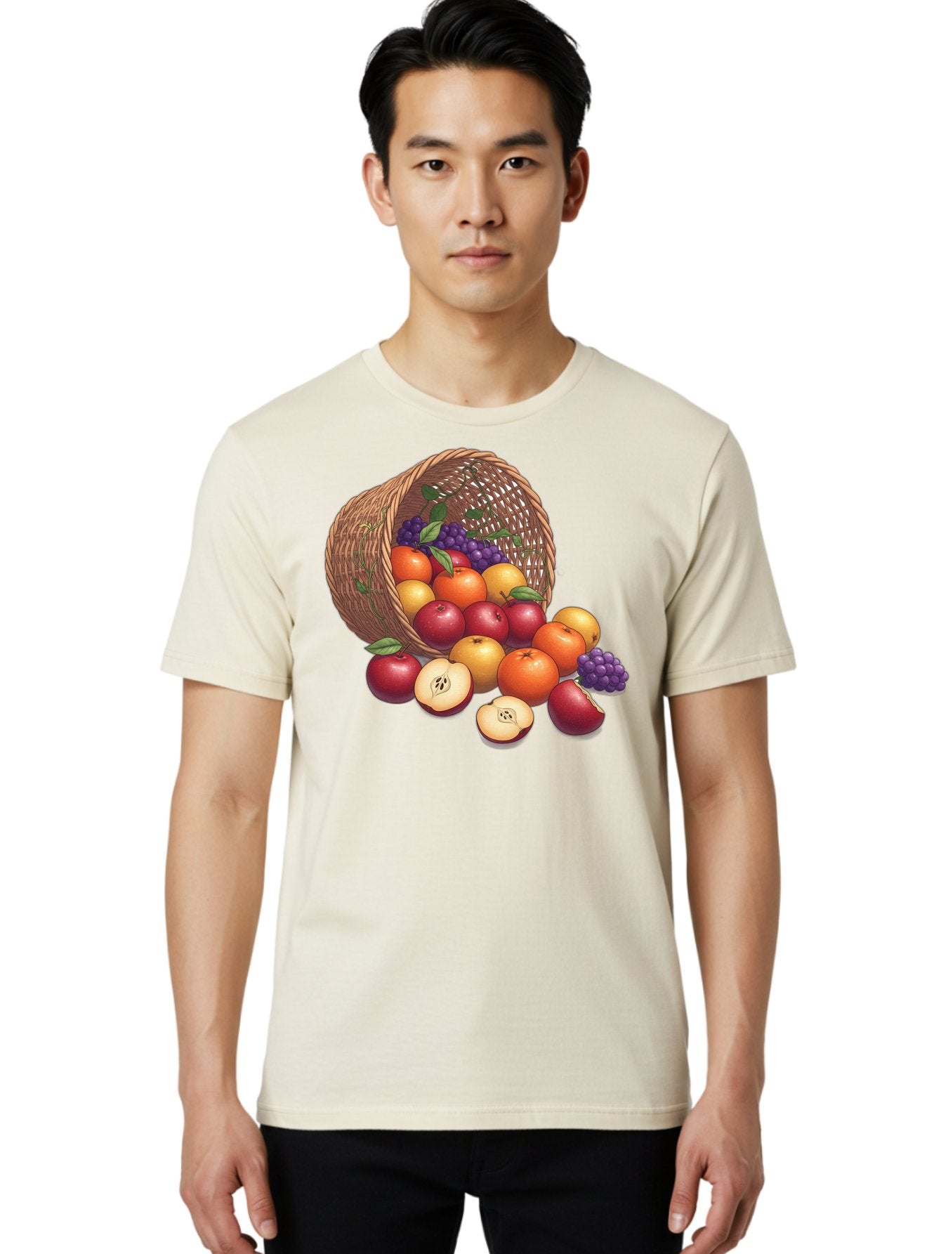 Fruit-Basket-21 Men'S Graphic Tee, 100% Cotton, Comfortable Casual Summer Wear, Machine Washable, Vintage Camera, Old Camera, Antique Camera, Black Camera, Classic Photography, Photography Equipment, Nostalgic Device, Film Camera, Camera Art Bai911 23