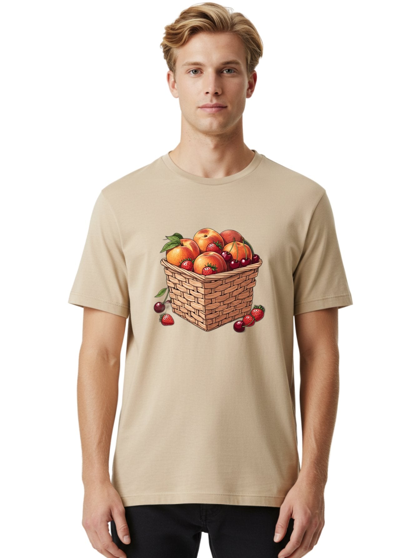 Fruit-Basket-24 Men'S Graphic Tee, 100% Cotton, Comfortable Casual Summer Wear, Machine Washable, Vintage Camera, Old Camera, Antique Camera, Black Camera, Classic Photography, Photography Equipment, Nostalgic Device, Film Camera, Camera Art Bai914 26