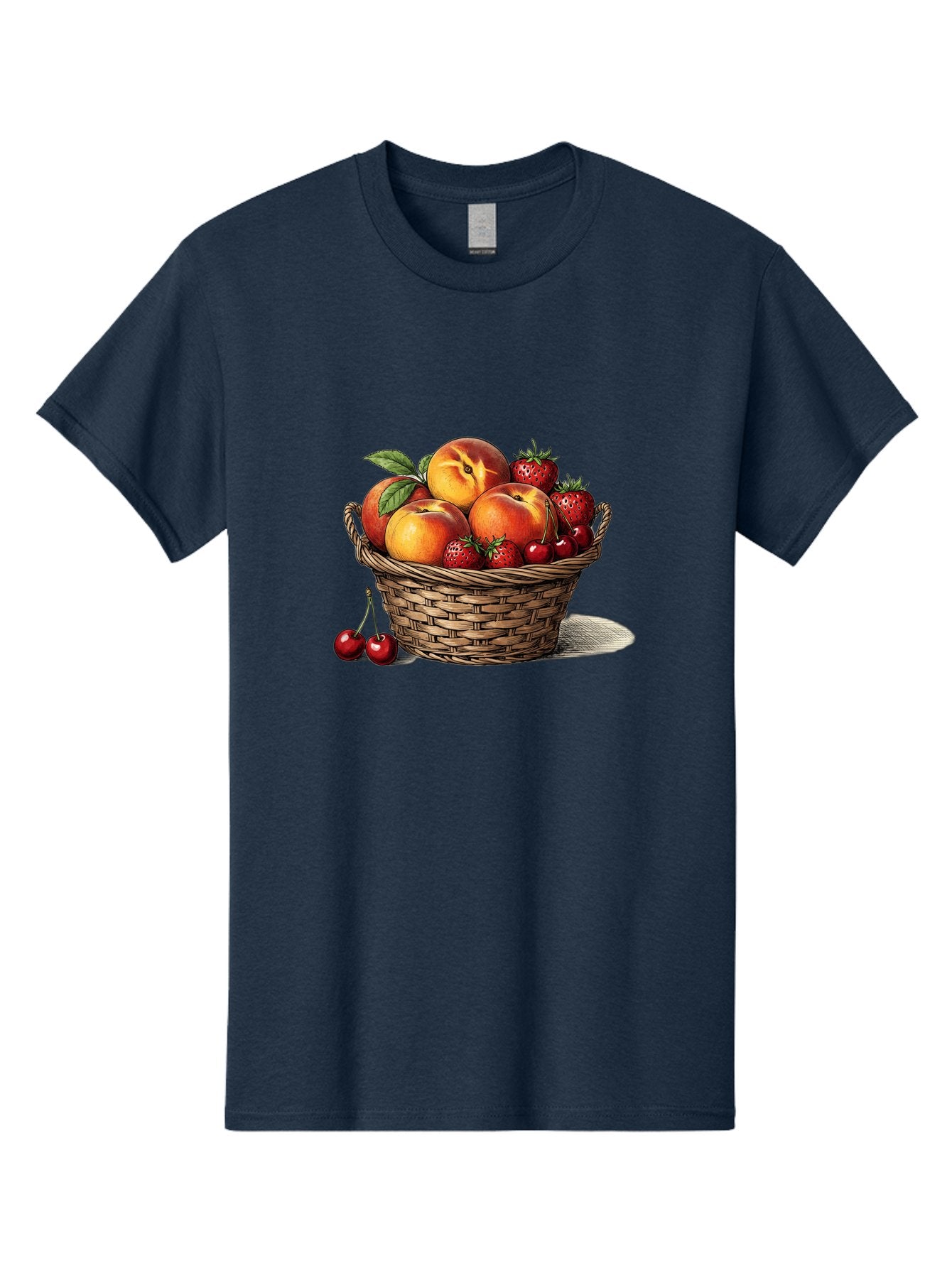 Fruit-Basket-26 Men'S Graphic Tee, 100% Cotton, Comfortable Casual Summer Wear, Machine Washable, Vintage Camera, Old Camera, Antique Camera, Black Camera, Classic Photography, Photography Equipment, Nostalgic Device, Film Camera, Camera Art Bai916 3