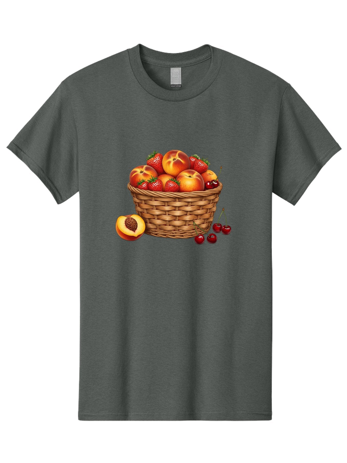 Fruit-Basket-28 Men'S Graphic Tee, 100% Cotton, Comfortable Casual Summer Wear, Machine Washable, Vintage Camera, Old Camera, Antique Camera, Black Camera, Classic Photography, Photography Equipment, Nostalgic Device, Film Camera, Camera Art Bai918 4
