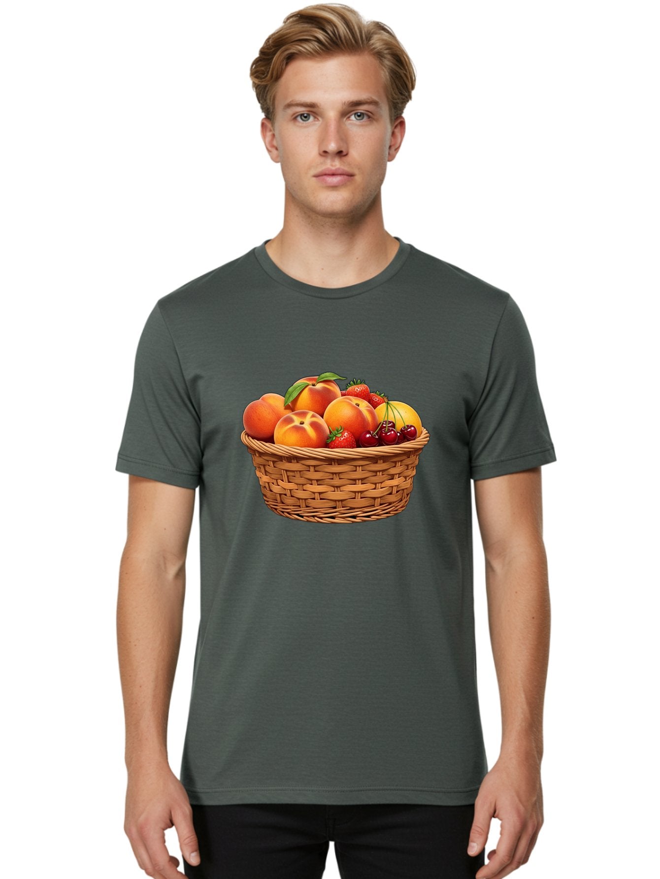 Fruit-Basket-29 Men'S Graphic Tee, 100% Cotton, Comfortable Casual Summer Wear, Machine Washable, Vintage Camera, Old Camera, Antique Camera, Black Camera, Classic Photography, Photography Equipment, Nostalgic Device, Film Camera, Camera Art Bai919 27