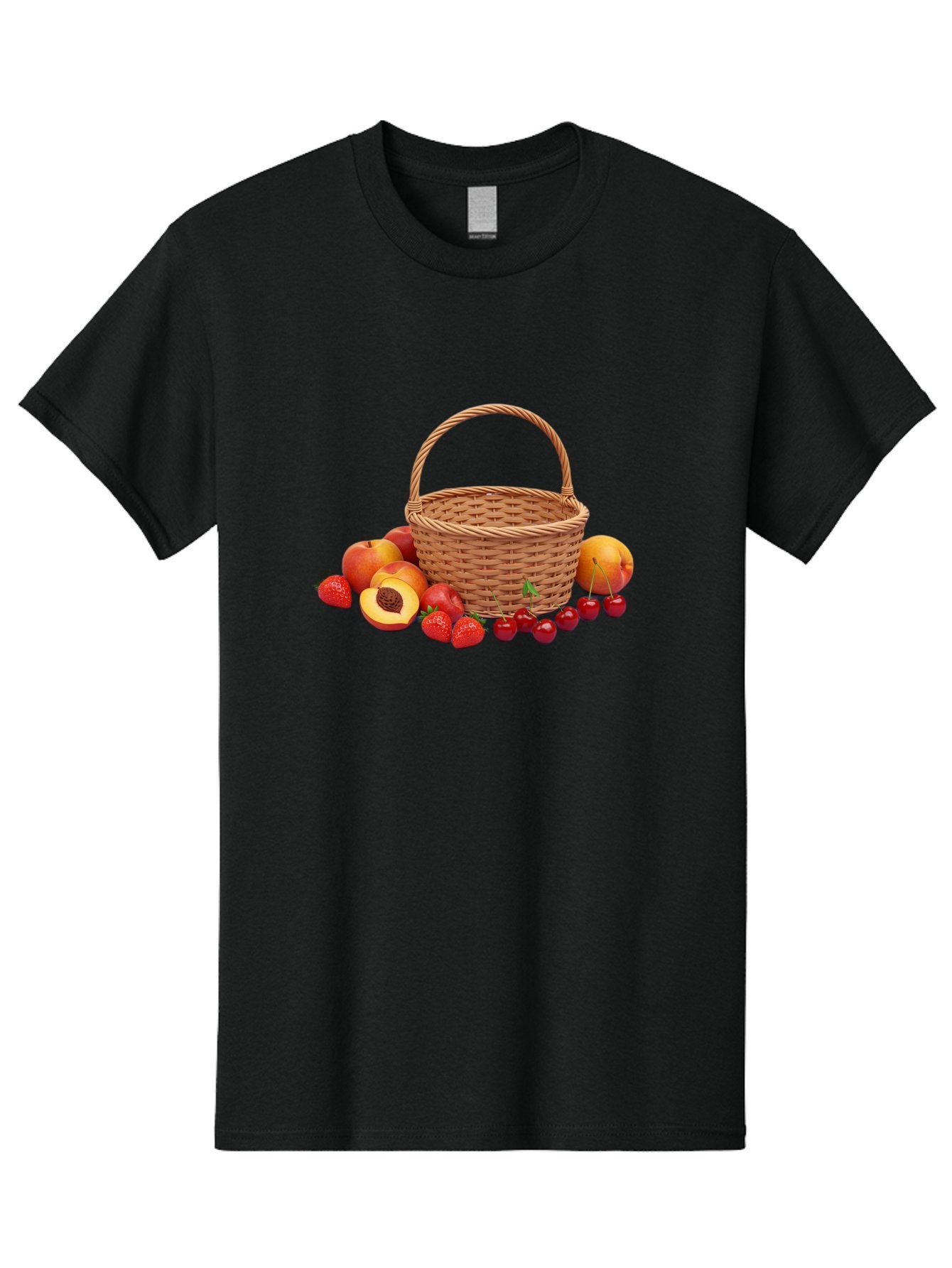 Fruit-Basket-32 Men'S Graphic Tee, 100% Cotton, Comfortable Casual Summer Wear, Machine Washable, Vintage Camera, Old Camera, Antique Camera, Black Camera, Classic Photography, Photography Equipment, Nostalgic Device, Film Camera, Camera Art Bai923 5