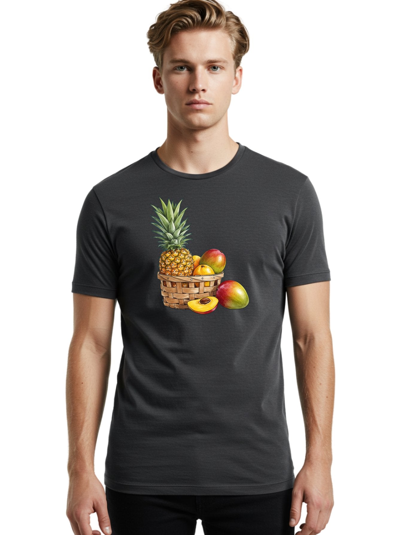 Fruit-Basket-33 Men'S Graphic Tee, 100% Cotton, Comfortable Casual Summer Wear, Machine Washable, Vintage Camera, Old Camera, Antique Camera, Black Camera, Classic Photography, Photography Equipment, Nostalgic Device, Film Camera, Camera Art Bai924 23