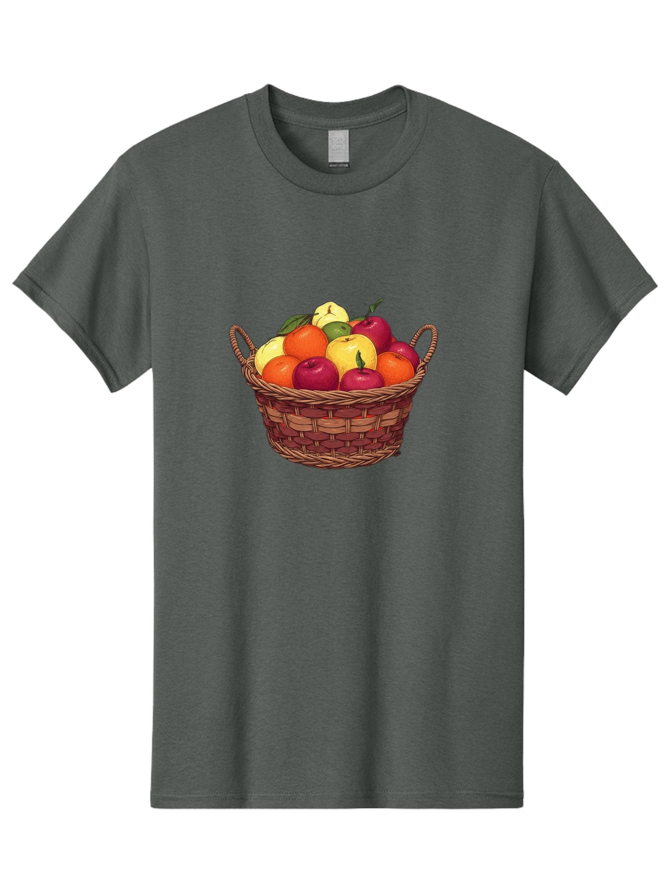 Fruit-Basket-4 Men'S Graphic Tee, 100% Cotton, Comfortable Casual Summer Wear, Machine Washable, Vintage Camera, Old Camera, Antique Camera, Black Camera, Classic Photography, Photography Equipment, Nostalgic Device, Film Camera, Camera Art Bai925 7