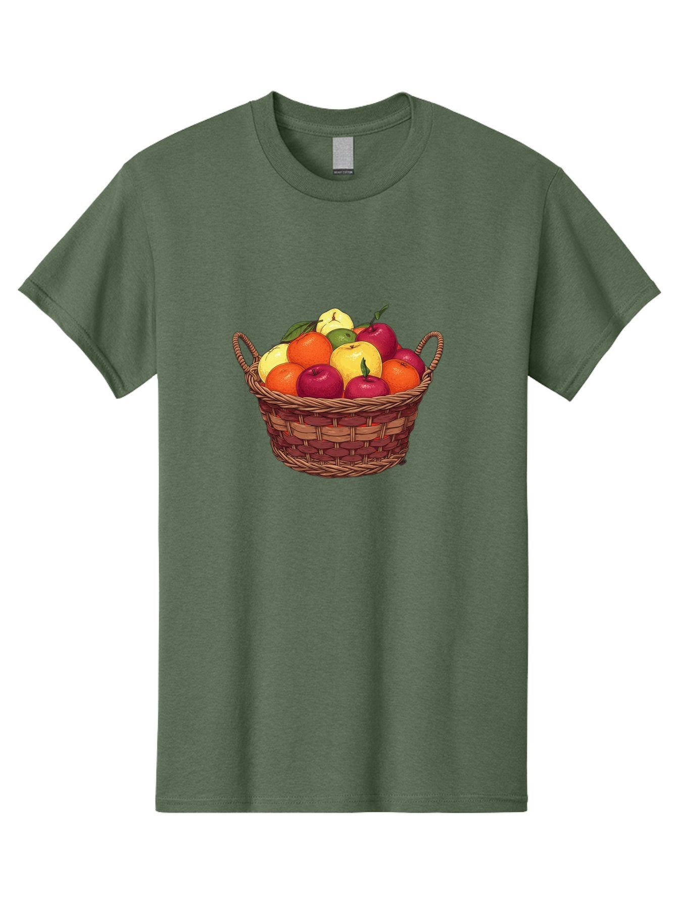 Fruit-Basket-4 Men'S Graphic Tee, 100% Cotton, Comfortable Casual Summer Wear, Machine Washable, Vintage Camera, Old Camera, Antique Camera, Black Camera, Classic Photography, Photography Equipment, Nostalgic Device, Film Camera, Camera Art Bai925