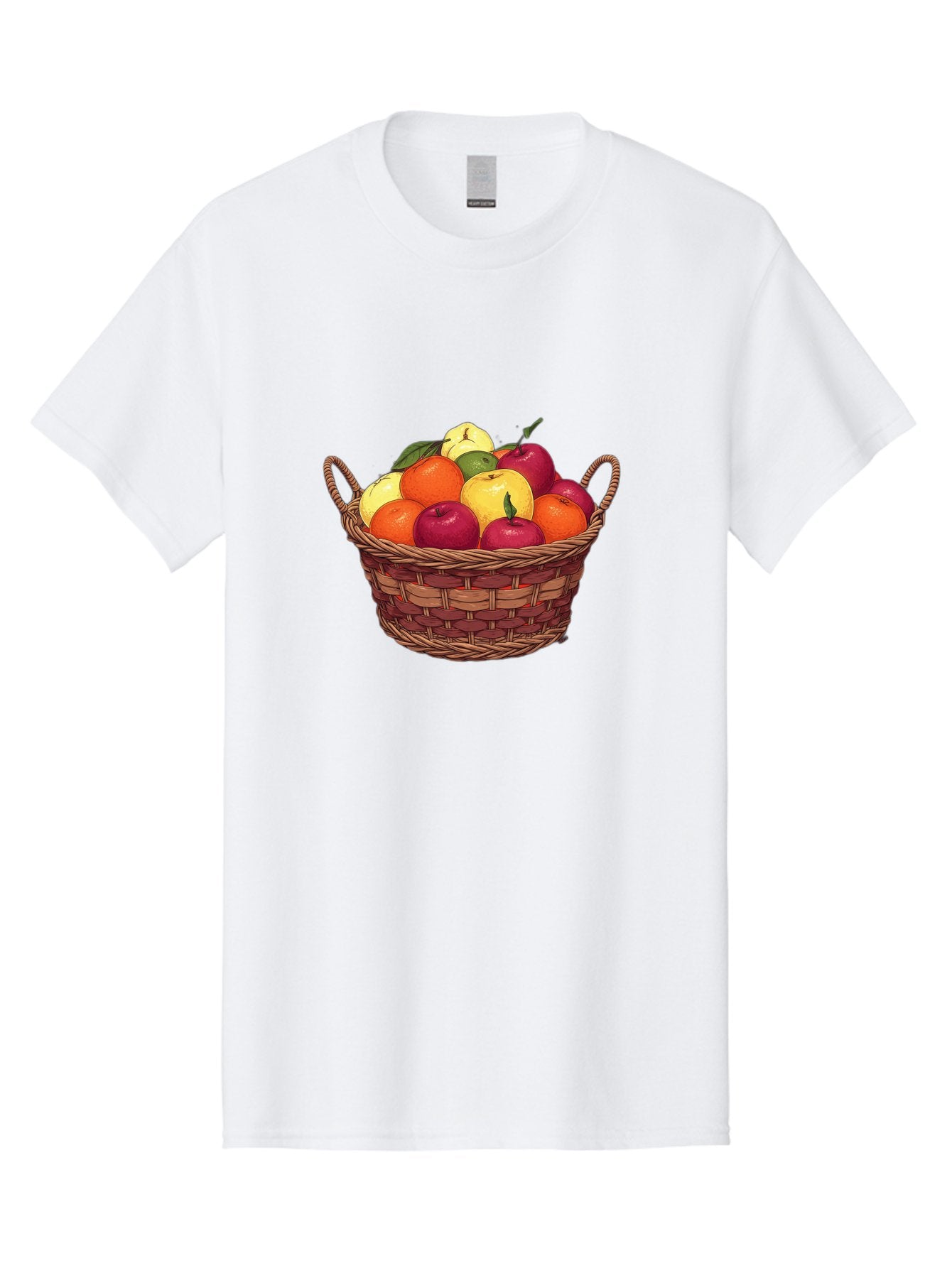 Fruit-Basket-4 Men'S Graphic Tee, 100% Cotton, Comfortable Casual Summer Wear, Machine Washable, Vintage Camera, Old Camera, Antique Camera, Black Camera, Classic Photography, Photography Equipment, Nostalgic Device, Film Camera, Camera Art Bai925