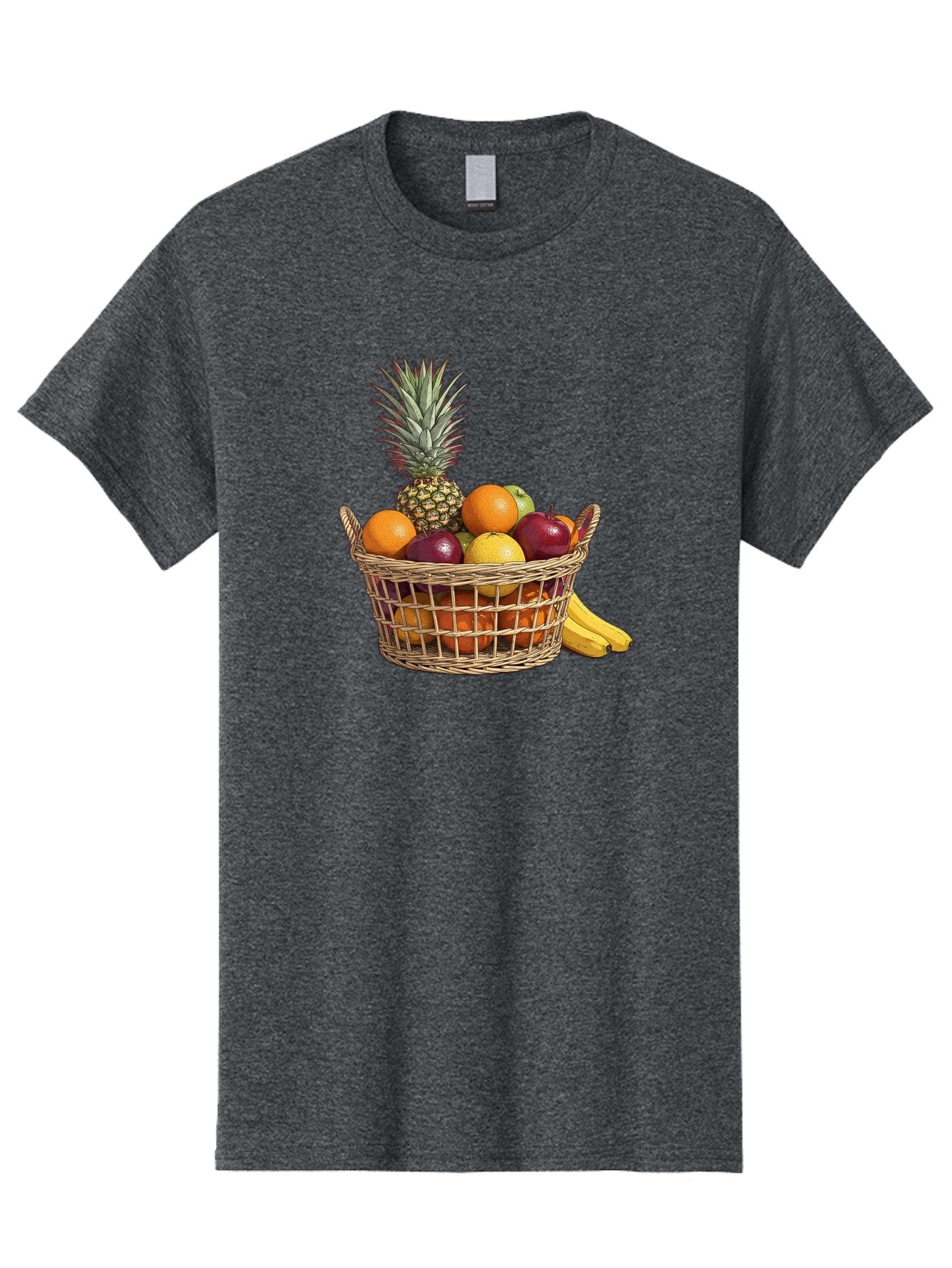 Fruit-Basket-5 Men'S Graphic Tee, 100% Cotton, Comfortable Casual Summer Wear, Machine Washable, Vintage Camera, Old Camera, Antique Camera, Black Camera, Classic Photography, Photography Equipment, Nostalgic Device, Film Camera, Camera Art Bai926