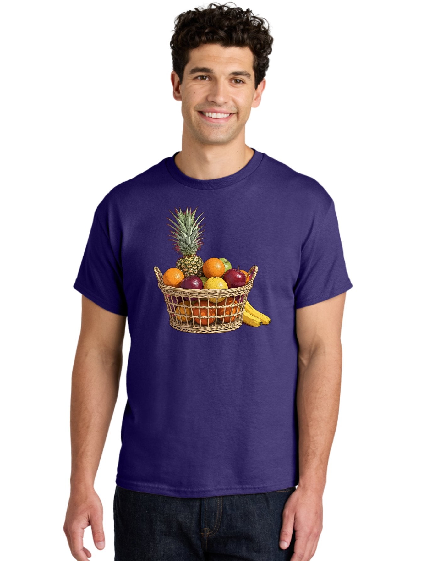 Fruit-Basket-5 Men'S Graphic Tee, 100% Cotton, Comfortable Casual Summer Wear, Machine Washable, Vintage Camera, Old Camera, Antique Camera, Black Camera, Classic Photography, Photography Equipment, Nostalgic Device, Film Camera, Camera Art Bai926 16