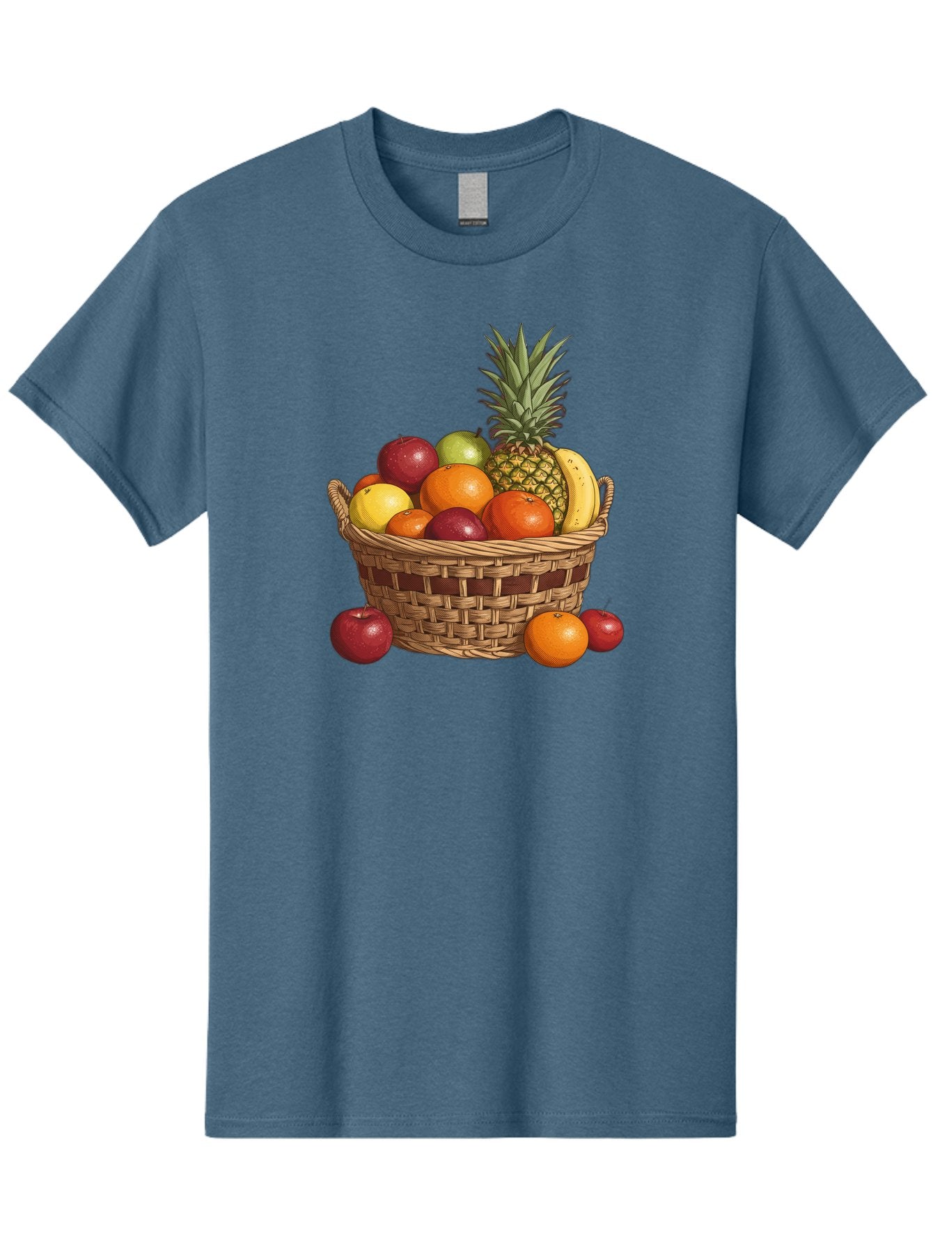 Fruit-Basket-6 Men'S Graphic Tee, 100% Cotton, Comfortable Casual Summer Wear, Machine Washable, Vintage Camera, Old Camera, Antique Camera, Black Camera, Classic Photography, Photography Equipment, Nostalgic Device, Film Camera, Camera Art Bai927 11