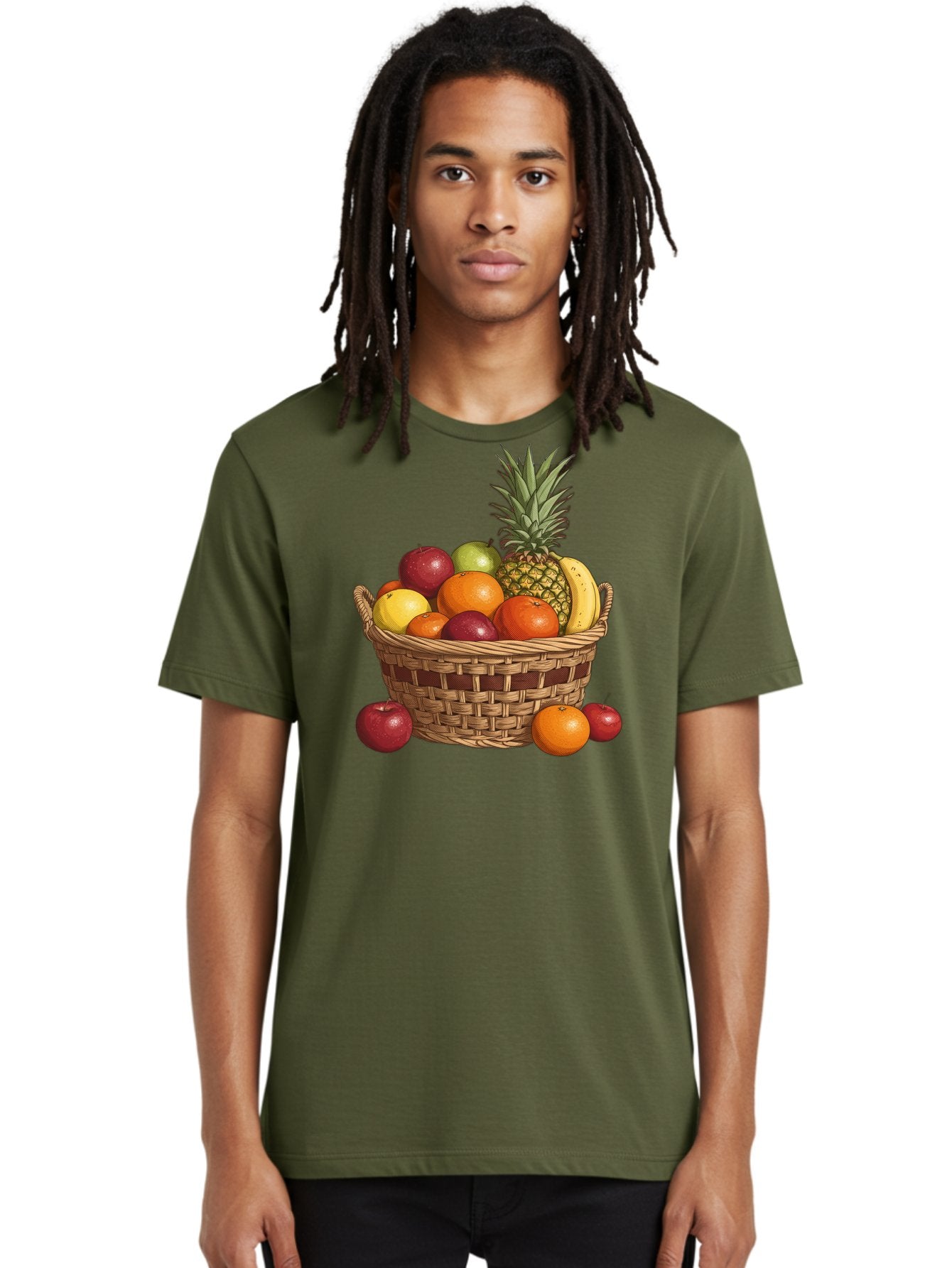 Fruit-Basket-6 Men'S Graphic Tee, 100% Cotton, Comfortable Casual Summer Wear, Machine Washable, Vintage Camera, Old Camera, Antique Camera, Black Camera, Classic Photography, Photography Equipment, Nostalgic Device, Film Camera, Camera Art Bai927 30