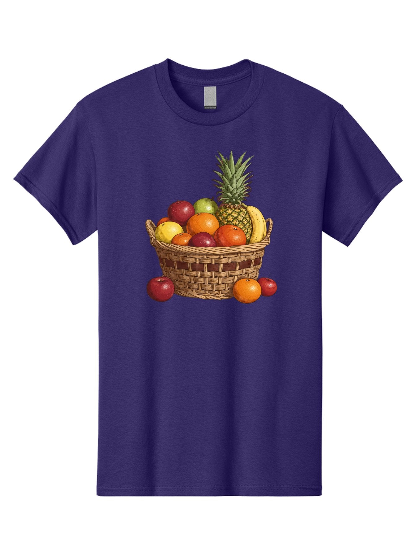 Fruit-Basket-6 Men'S Graphic Tee, 100% Cotton, Comfortable Casual Summer Wear, Machine Washable, Vintage Camera, Old Camera, Antique Camera, Black Camera, Classic Photography, Photography Equipment, Nostalgic Device, Film Camera, Camera Art Bai927 3