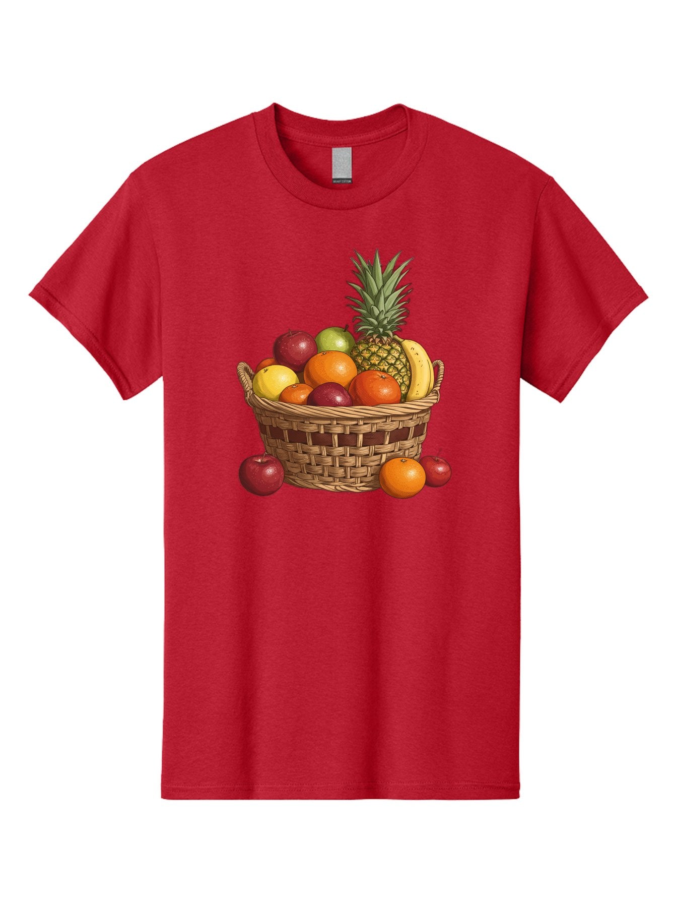 Fruit-Basket-6 Men'S Graphic Tee, 100% Cotton, Comfortable Casual Summer Wear, Machine Washable, Vintage Camera, Old Camera, Antique Camera, Black Camera, Classic Photography, Photography Equipment, Nostalgic Device, Film Camera, Camera Art Bai927 4
