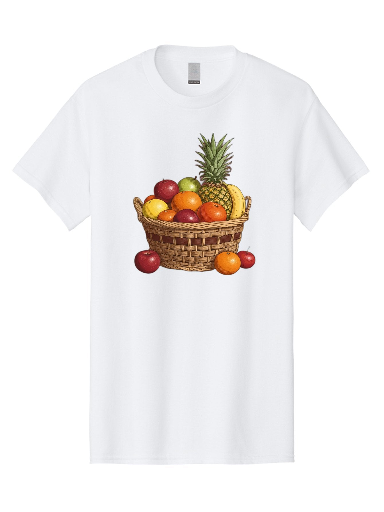 Fruit-Basket-6 Men'S Graphic Tee, 100% Cotton, Comfortable Casual Summer Wear, Machine Washable, Vintage Camera, Old Camera, Antique Camera, Black Camera, Classic Photography, Photography Equipment, Nostalgic Device, Film Camera, Camera Art Bai927 7